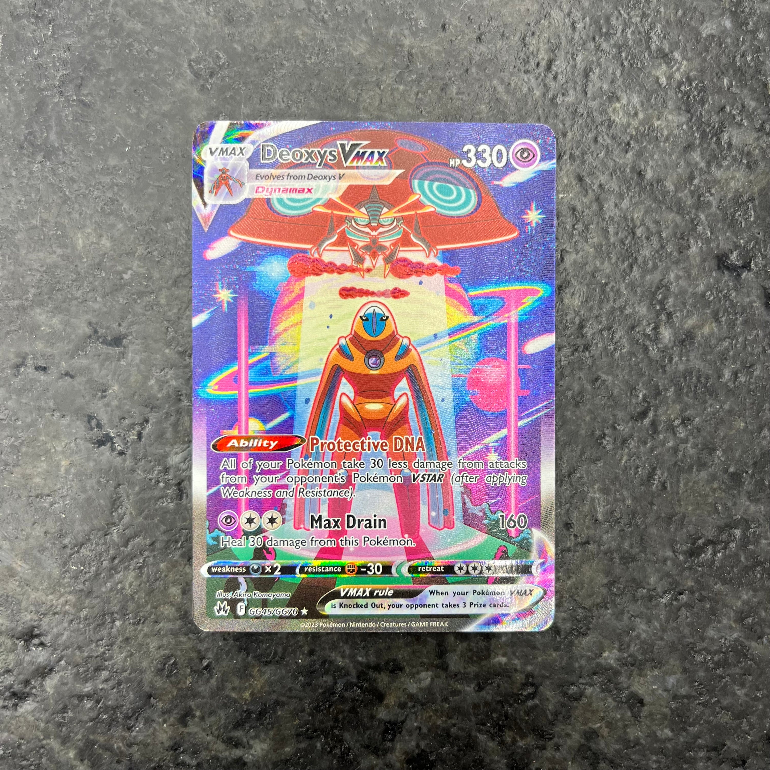 DEOXYS VMAX CROWN ZENITH ALT ART GG15/GG70 (VLP)