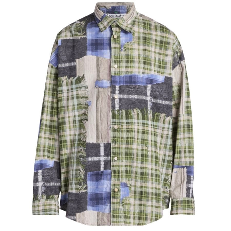 ACNE STUDIOS PRINTED FLANNEL