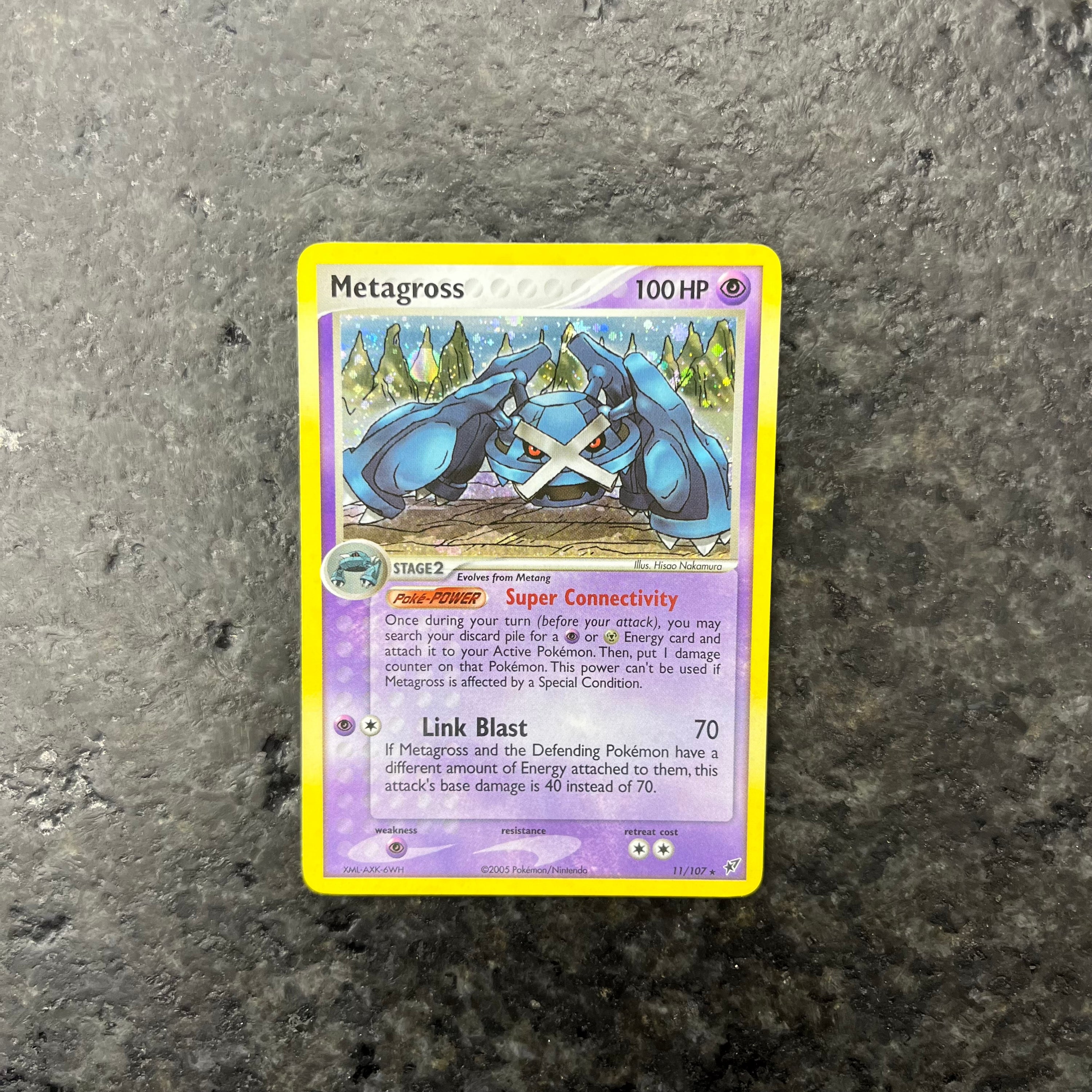 METAGROSS HOLO EX DEOXYS 11/107 (NM)