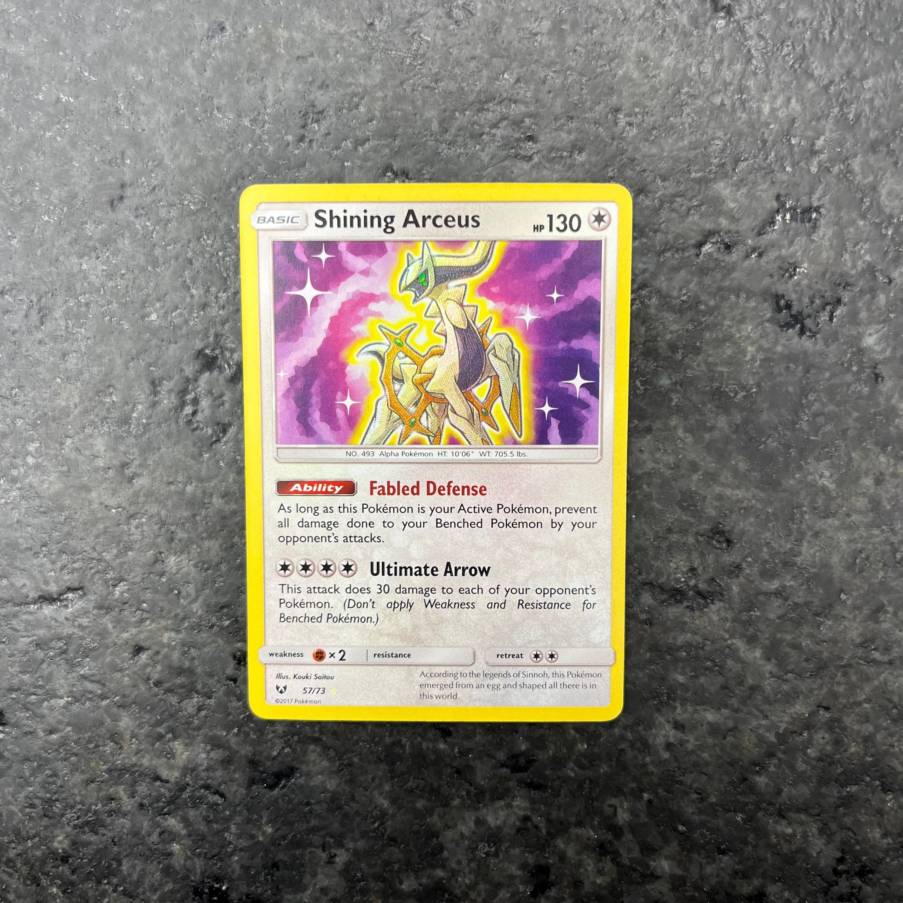 SHINING ARCEUS 57/73 (NM)