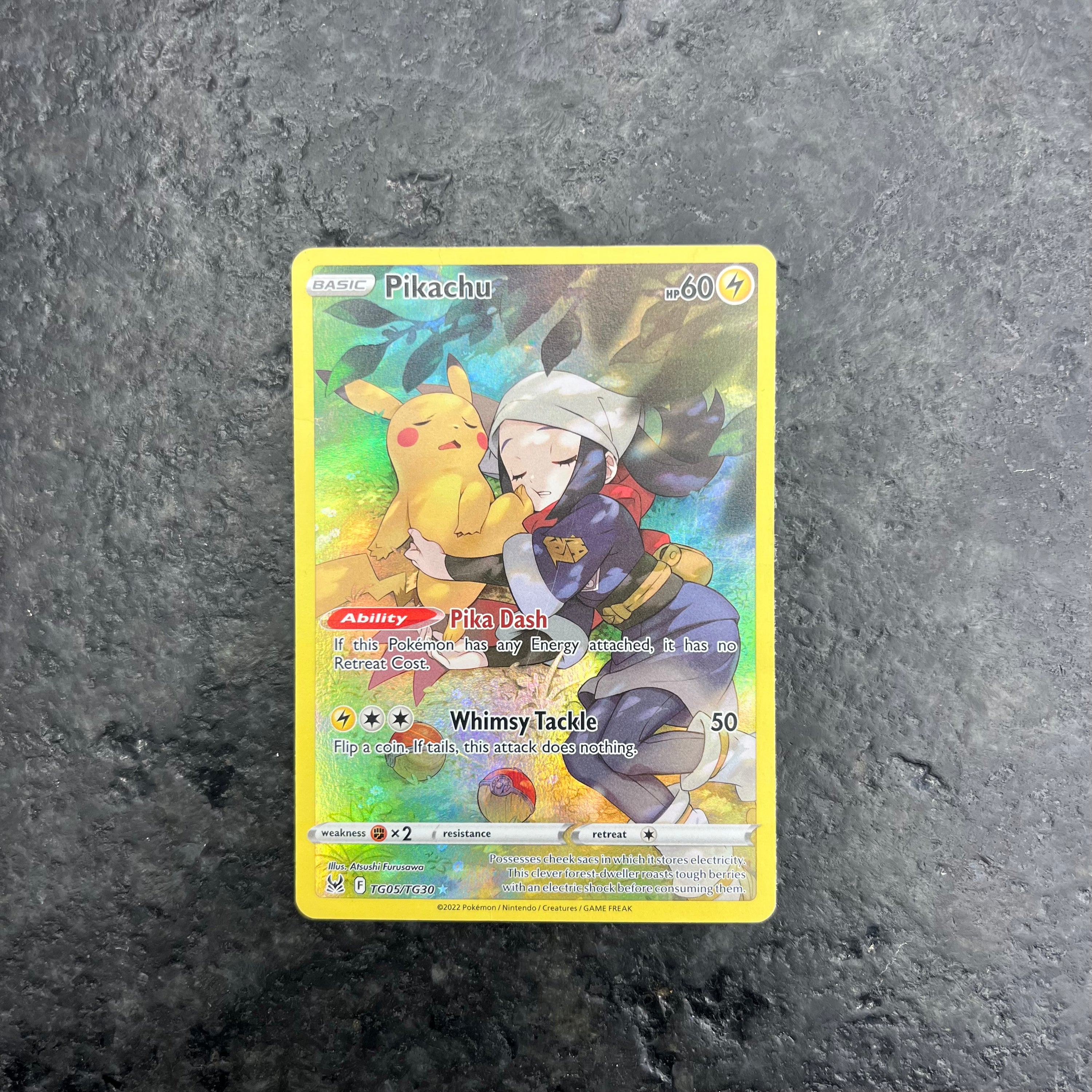 PIKACHU ALT ART CROWN ZENITH TG05/TG30