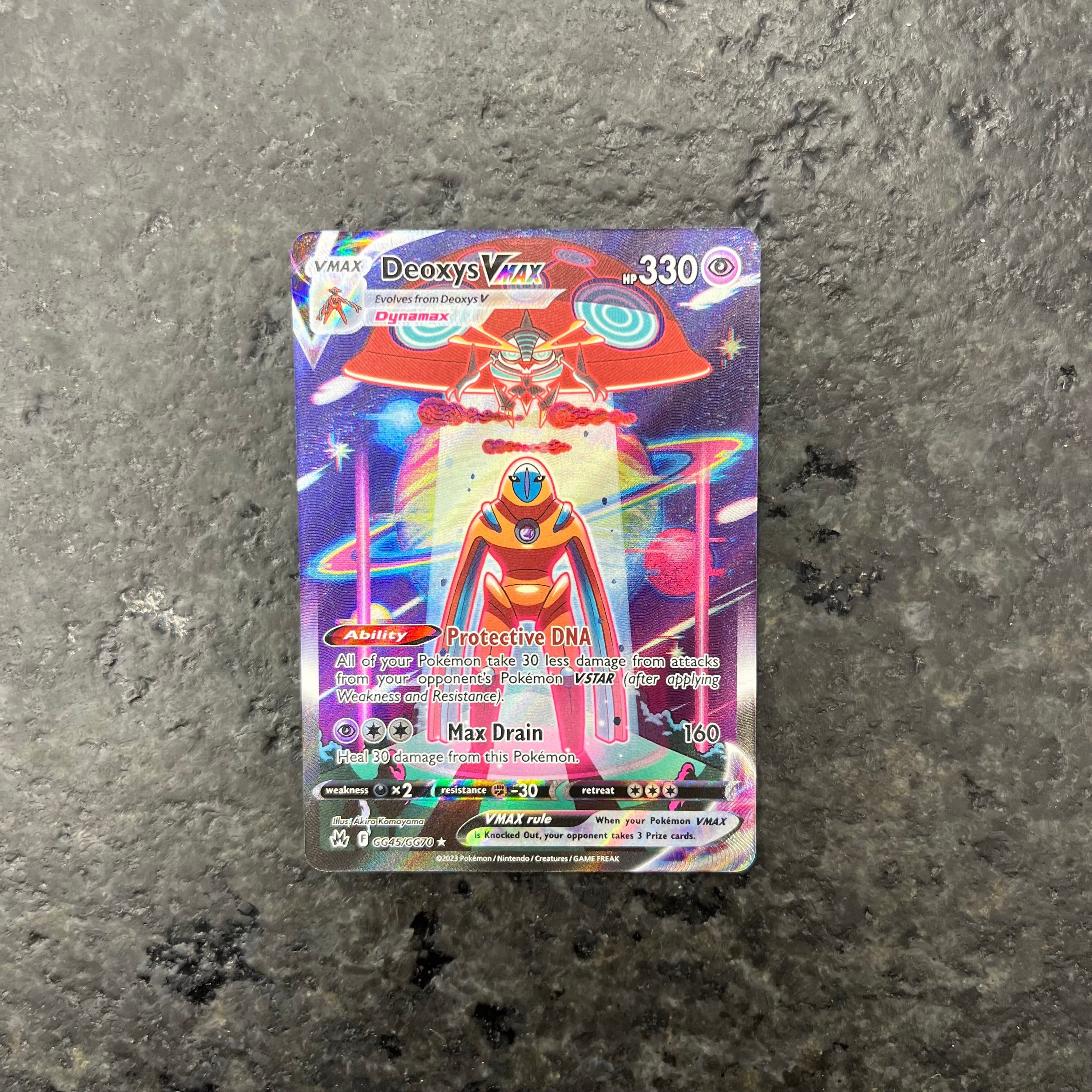 DEOXYS VMAX ALT ART GG45/GG70 (NM)