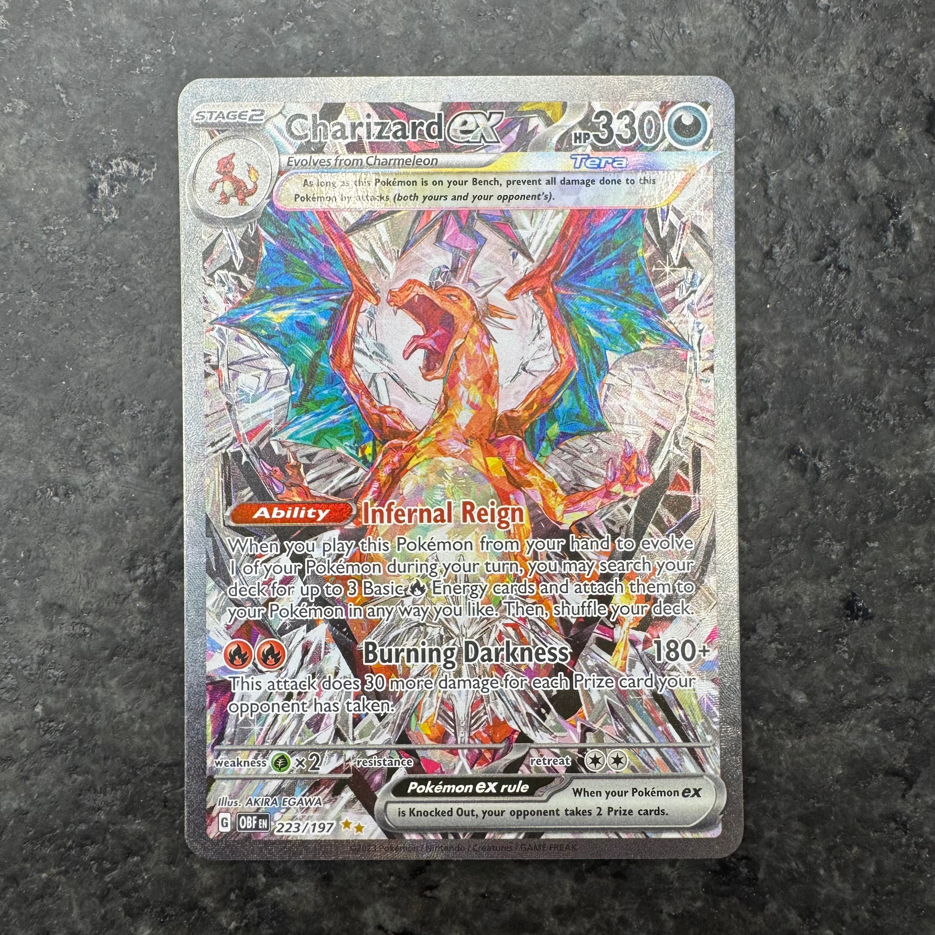 CHARIZARD EX ILLUSTRATION RARE 223/197 (NM)