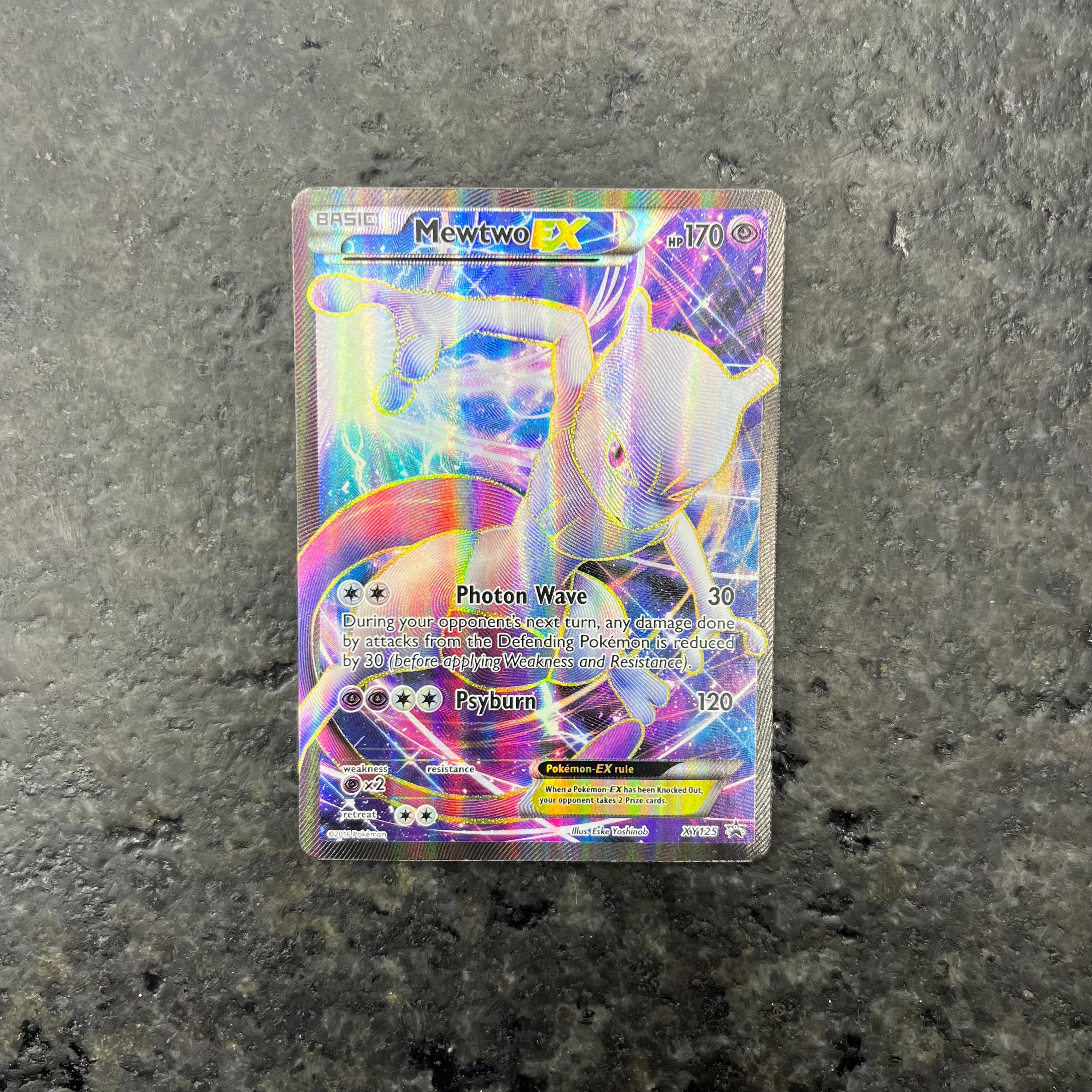 MEWTWO EX FULL ART XY125 PROMO (NM)