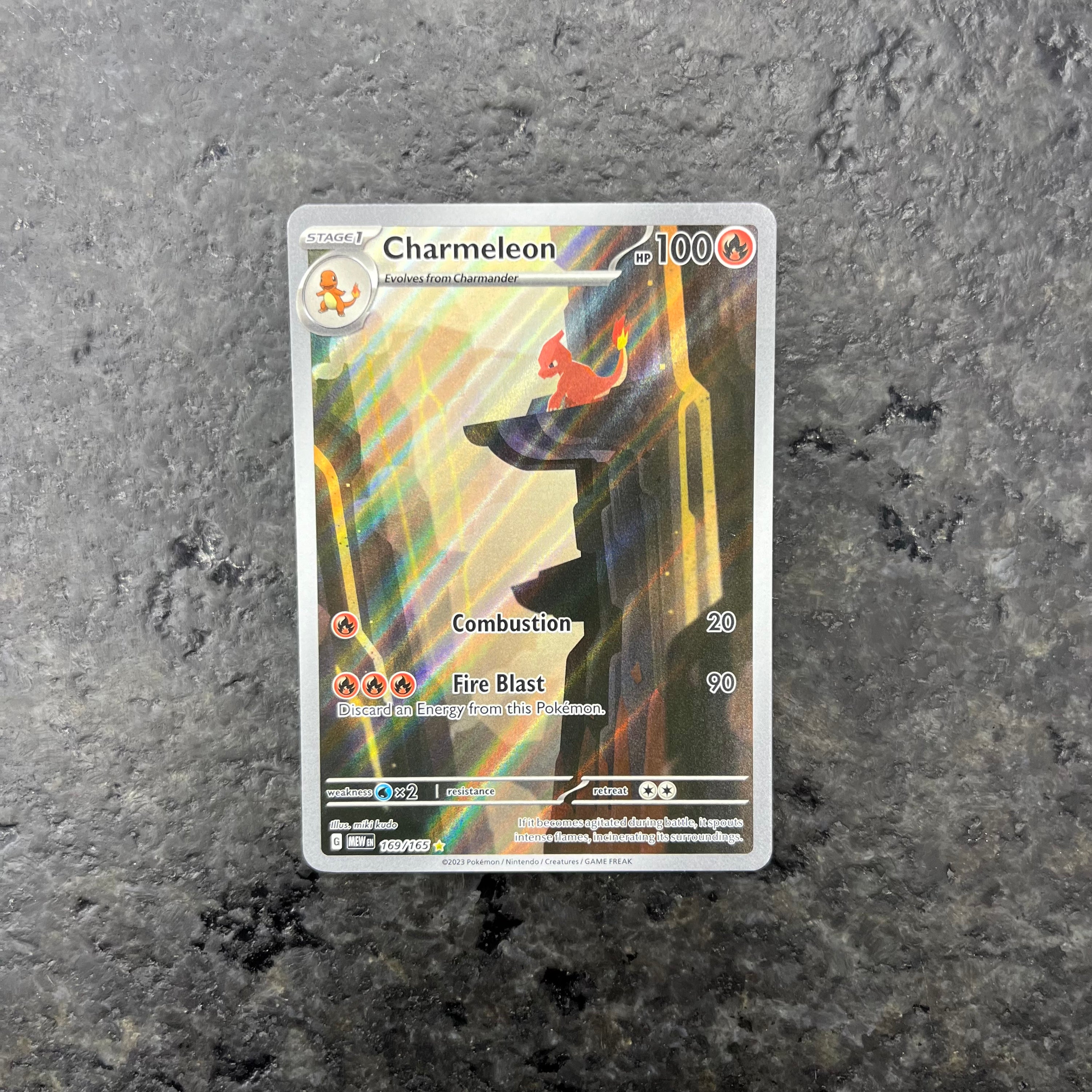 CHARMELEON 151 ALT ART 189/165 (NM)