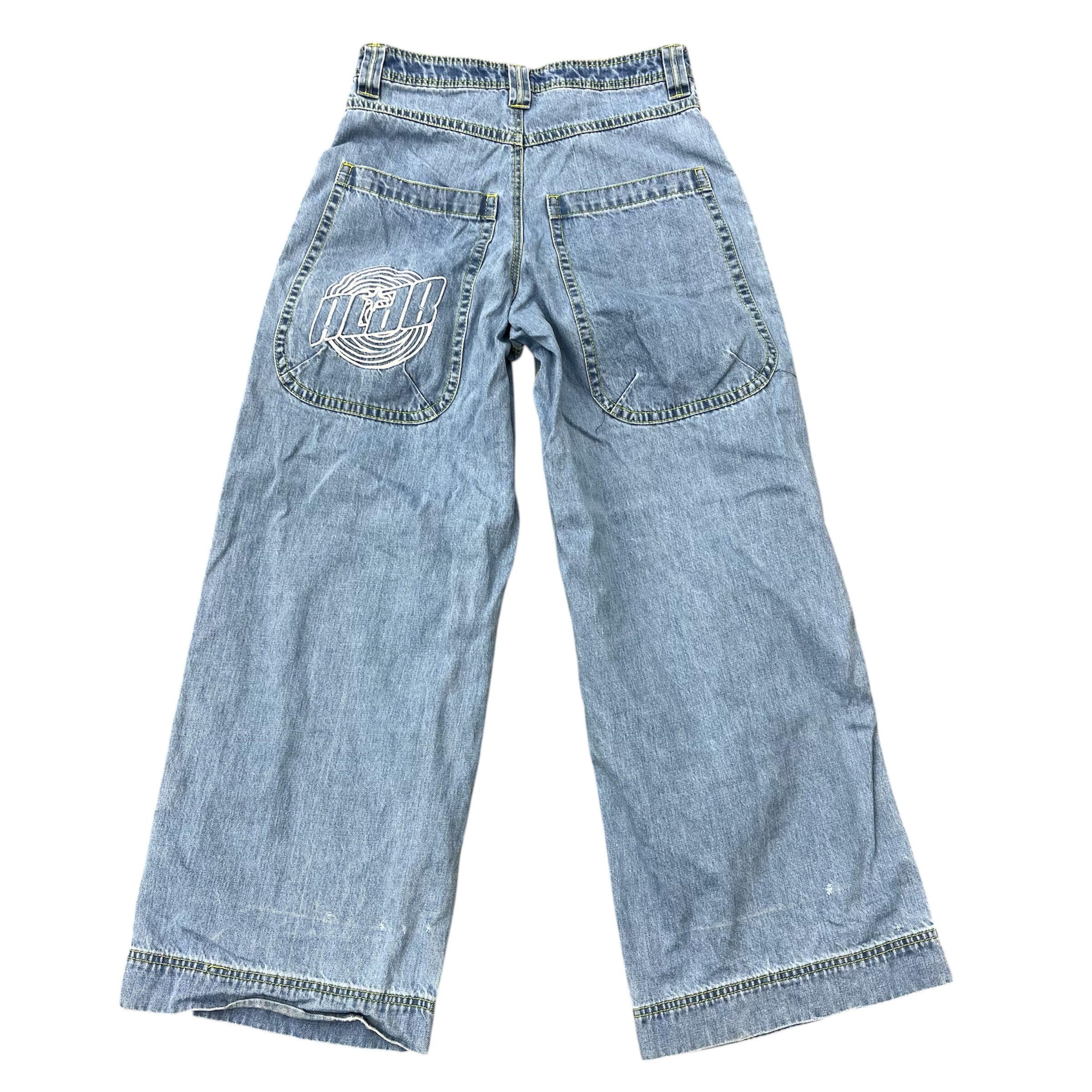 ALAB BAGGY Y2K WIDE LEG STRIPE DENIM
