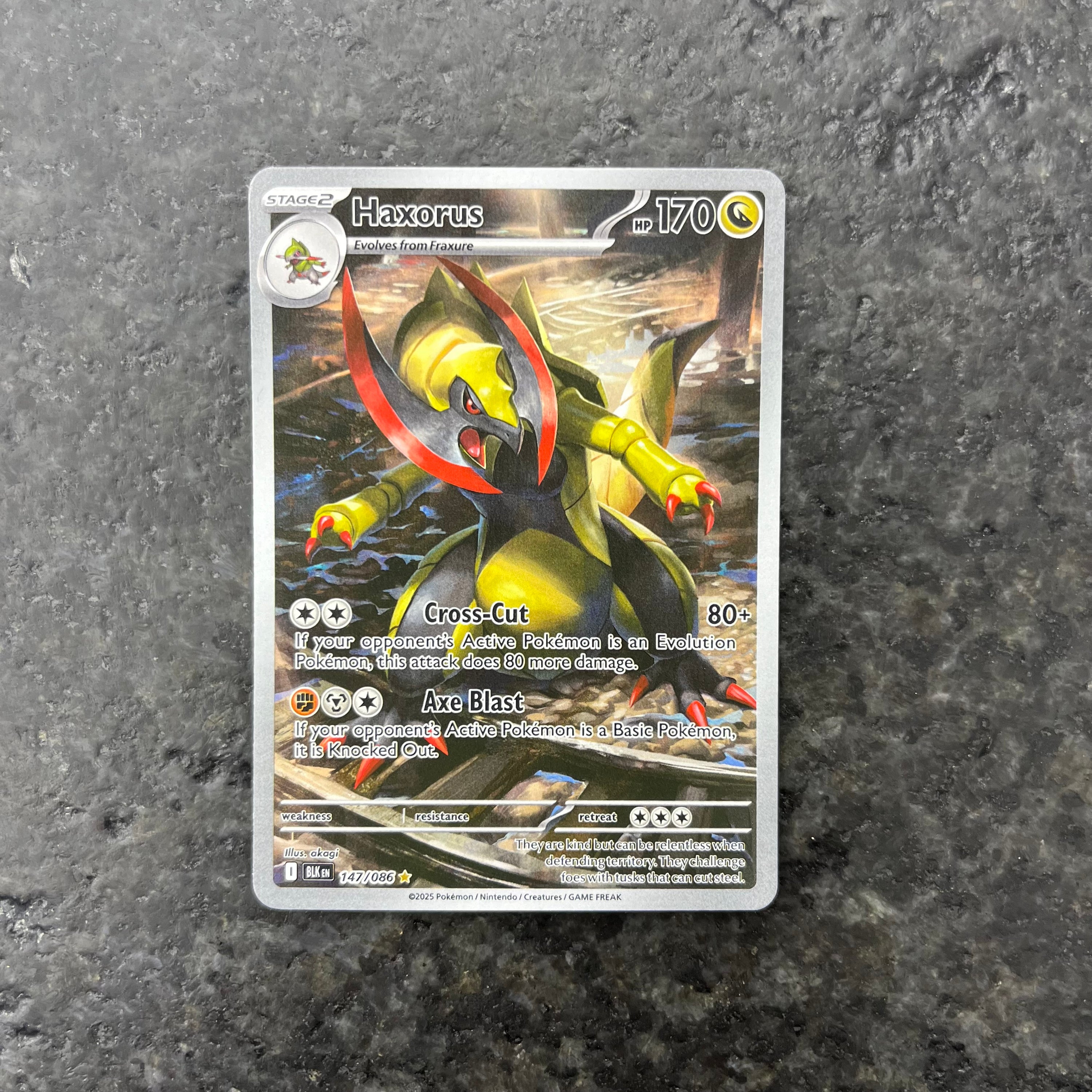 HAXORUS ALT ART 147/086 (NM)