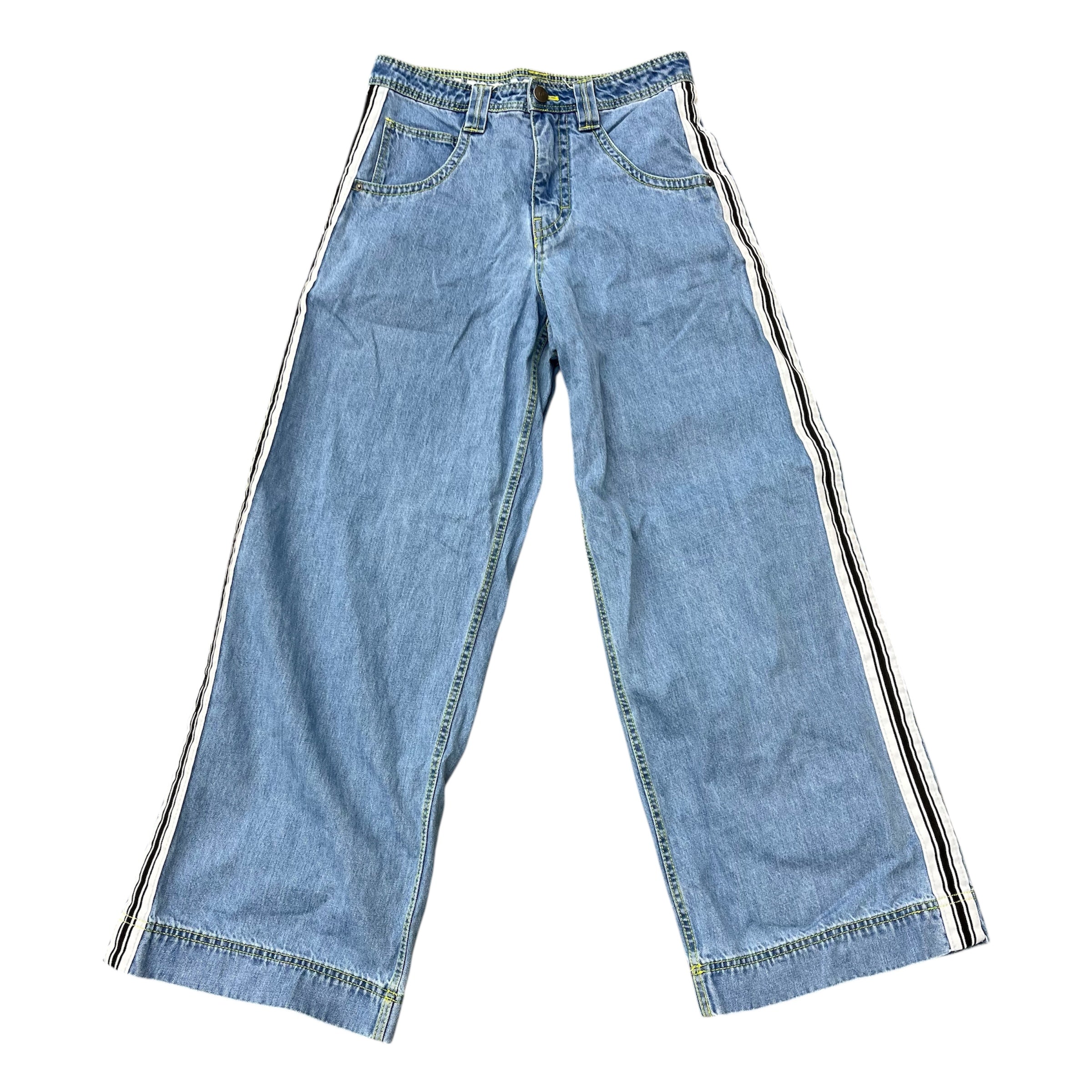 ALAB BAGGY Y2K WIDE LEG STRIPE DENIM