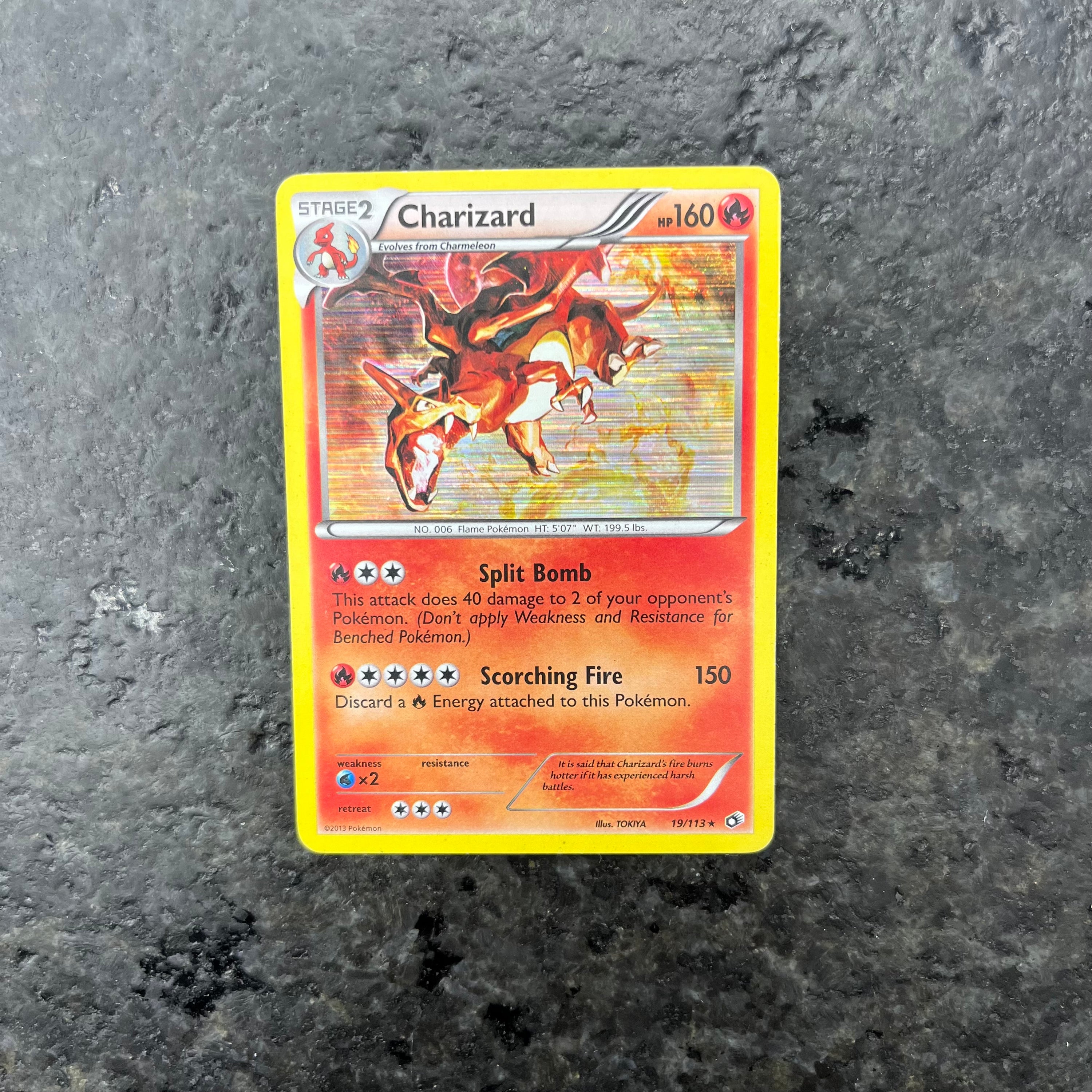 CHARIZARD HOLO RARE 19/113 (LP)