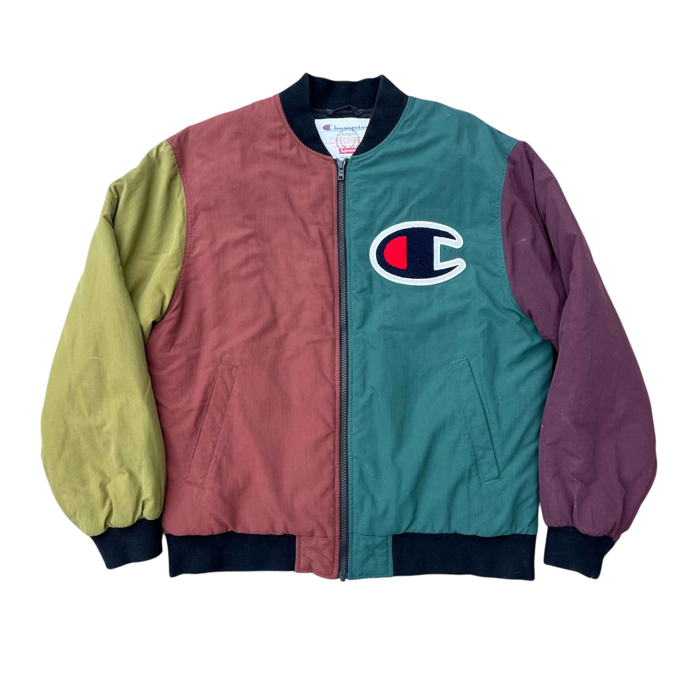 CHAMPION X SUPREME COLOR BLOCKED JACKET