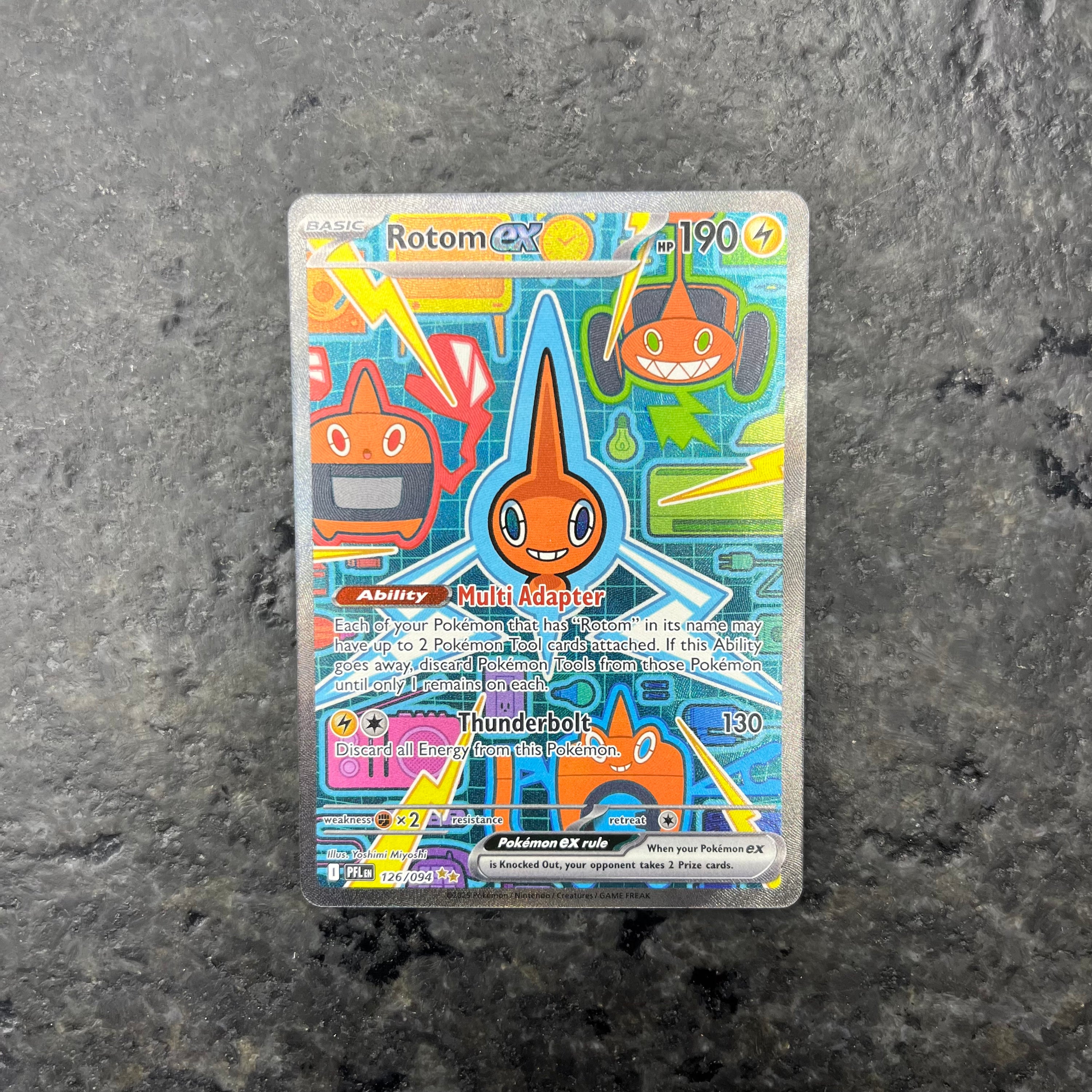 ROTOM EX PHANTASMAL FLAMES SIR 126/094 (NM)
