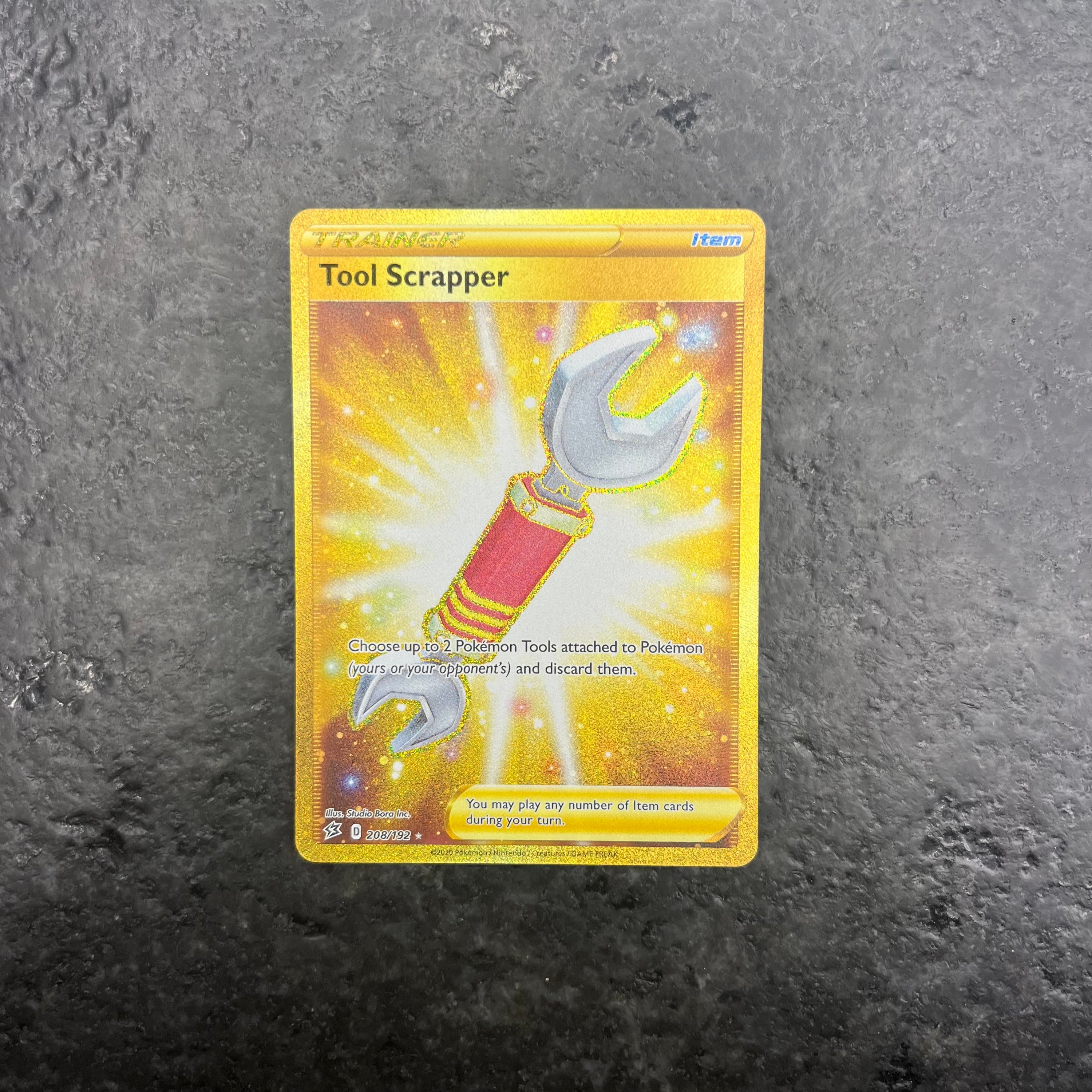 TOOL SCRAPPER TRAINER GOLD RARE