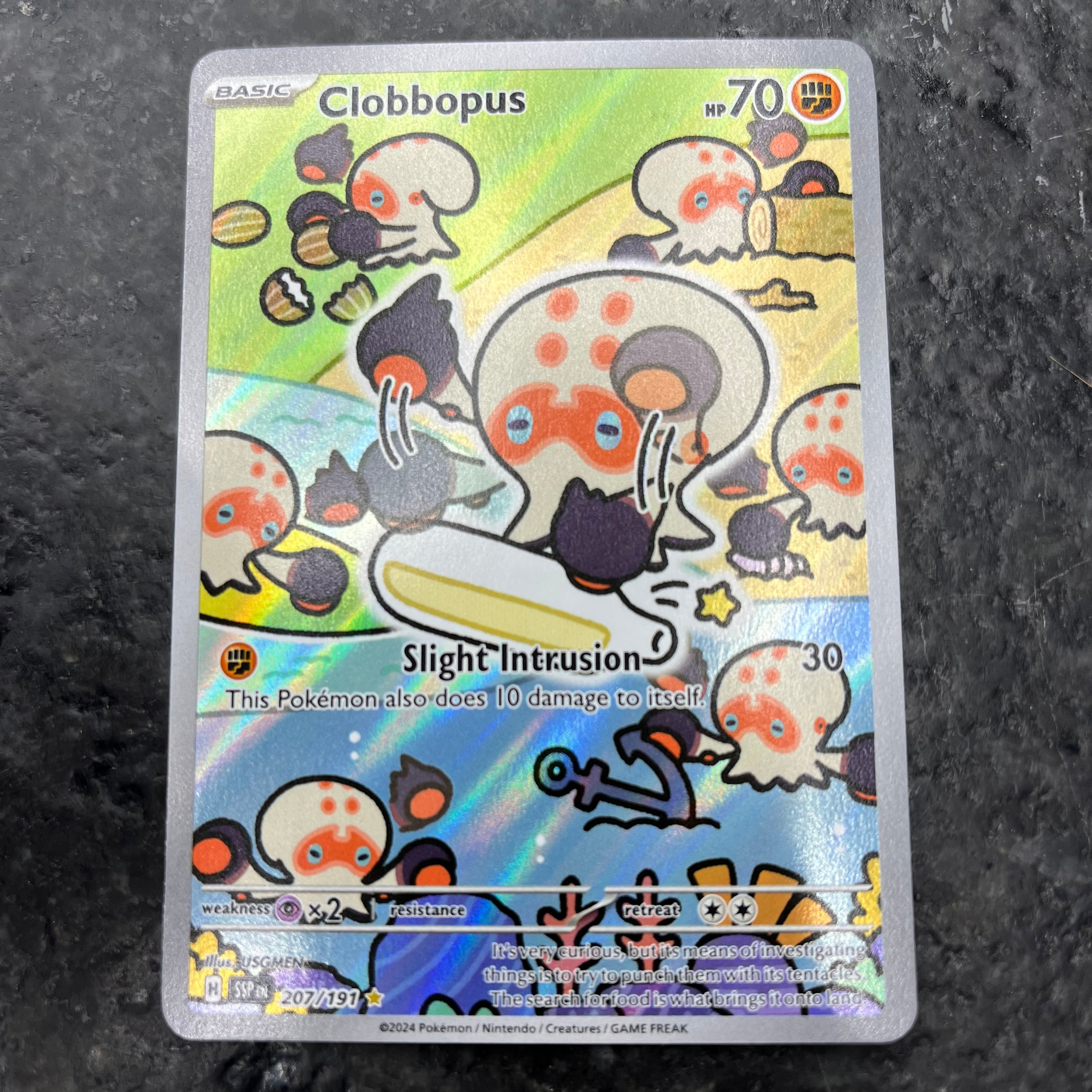 CLOBBOPUS FULL ART SURGING SPARKS SIR 3207/191 VLP