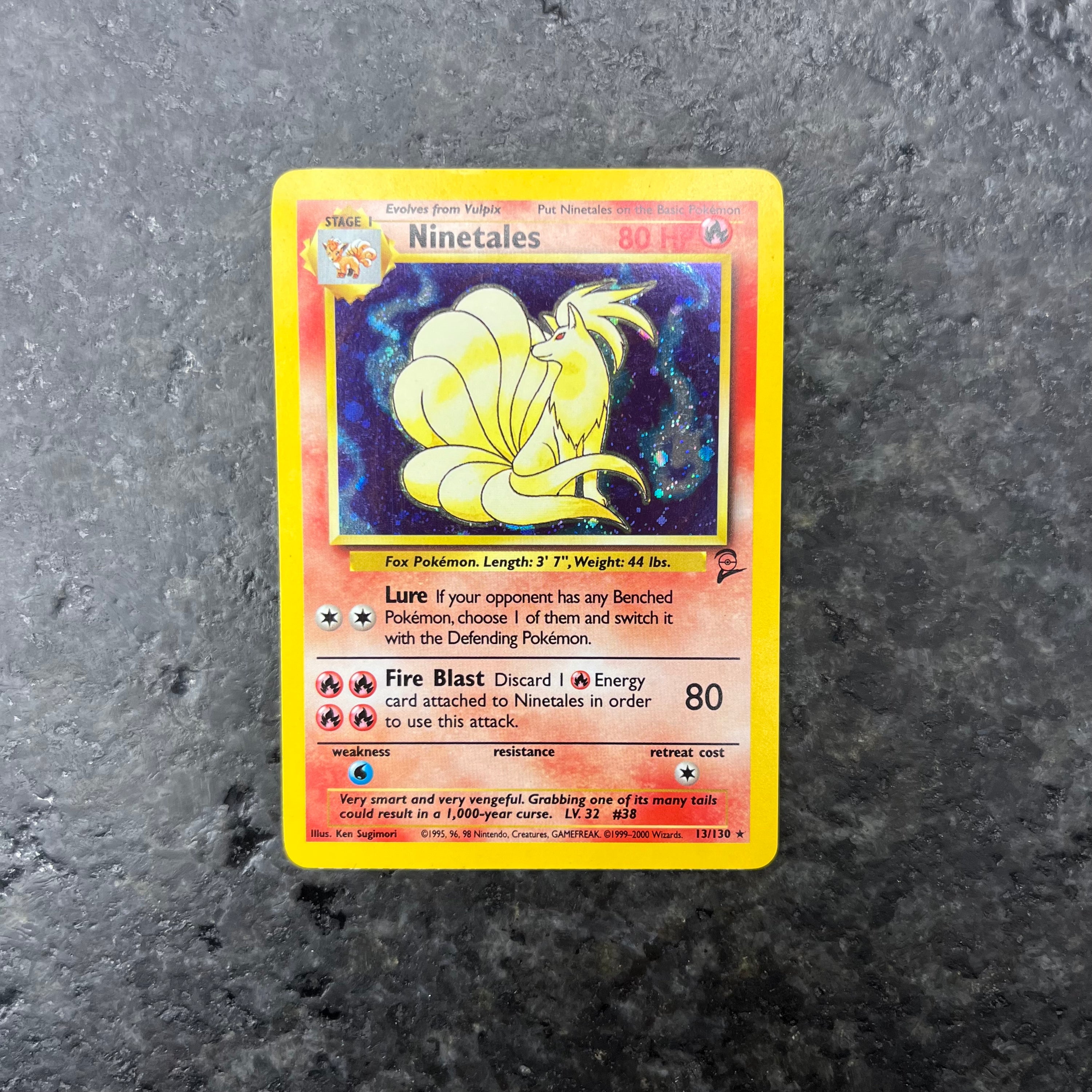 NINETALES BASE SET 2 HOLO 13/130 (LP)