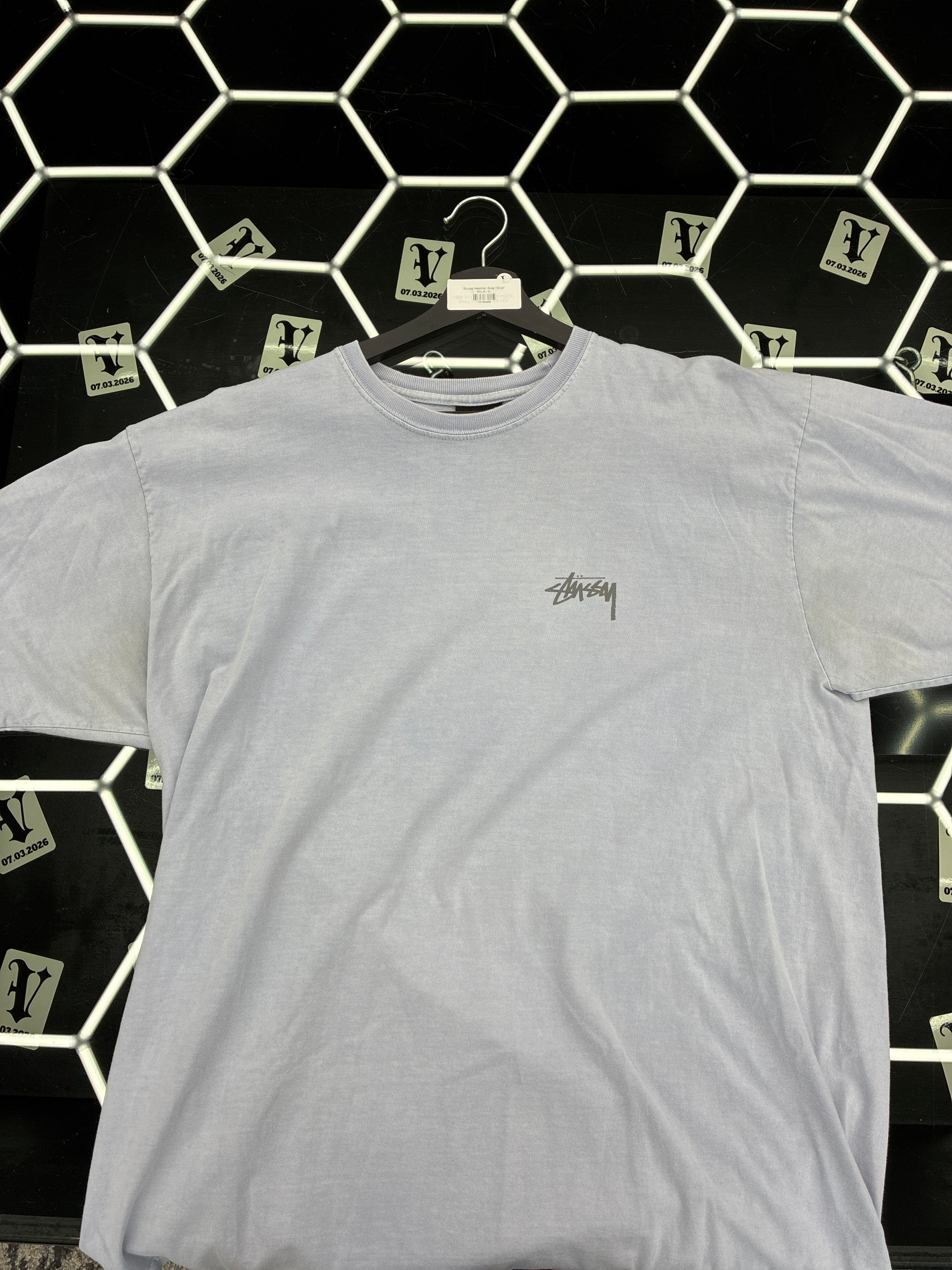 Stussy Heather Grey “Dice”