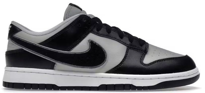 NIKE DUNK LOW “CHENILLE SWOOSH BLACK GREY”