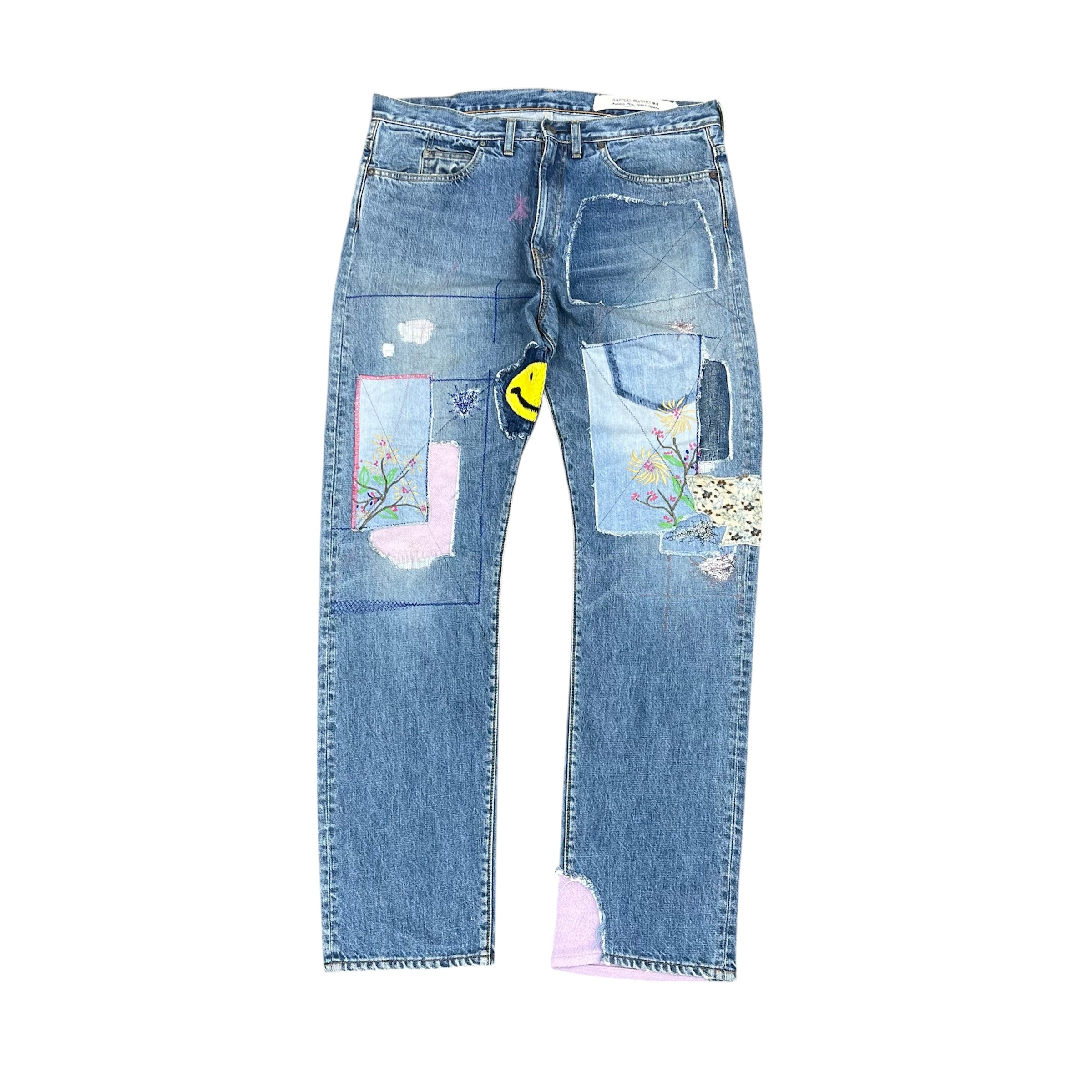 KAPITAL MULTI PATCH DENIM
