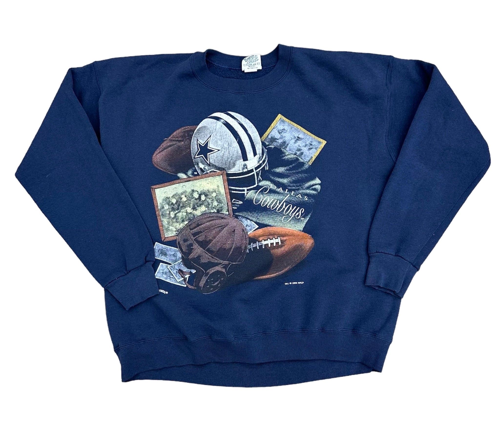 1994 NUTMEG DALLAS COWBOYS CREWNECK (LR)