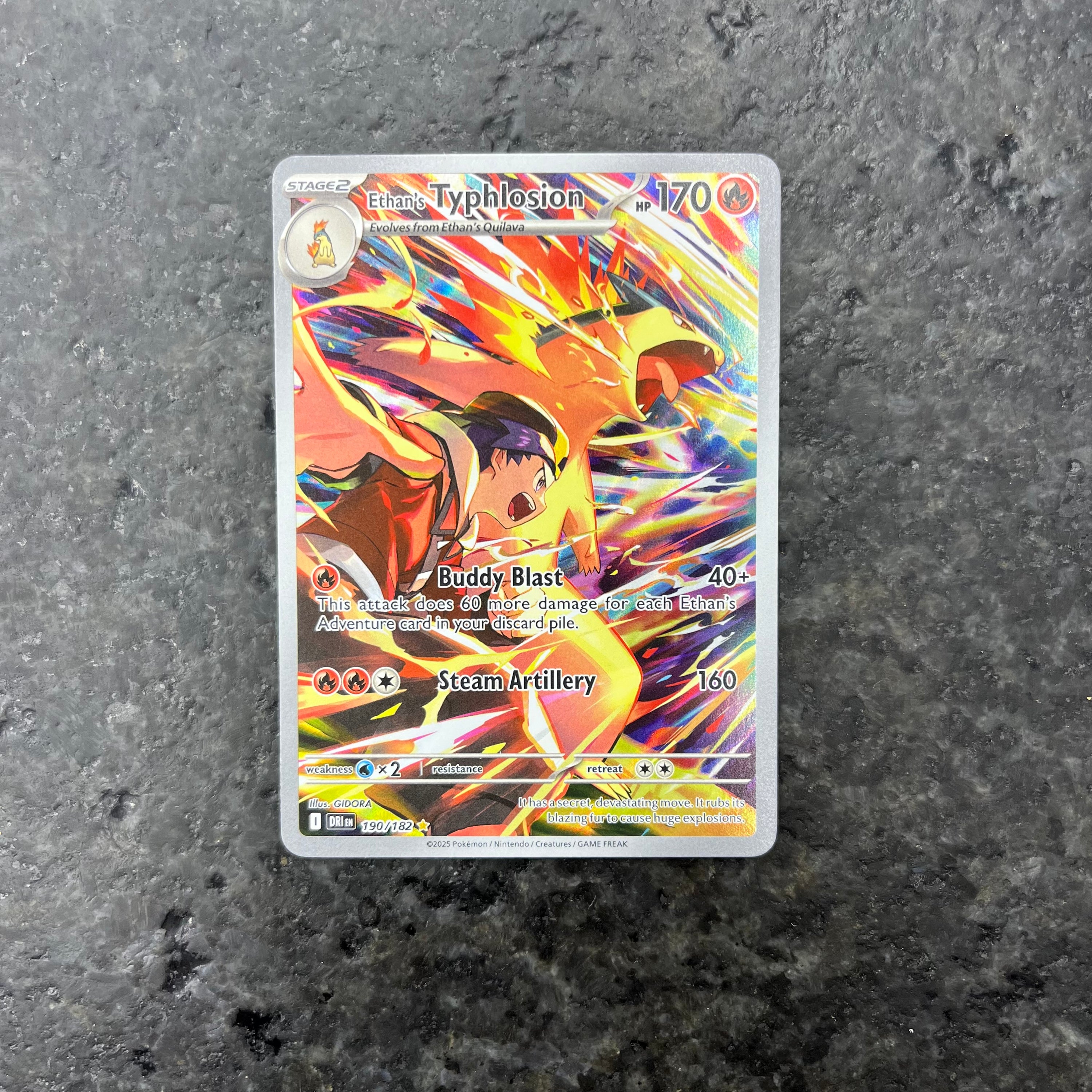 ETHAN’S TYPHLOSION ALT ART 190/182 (NM)