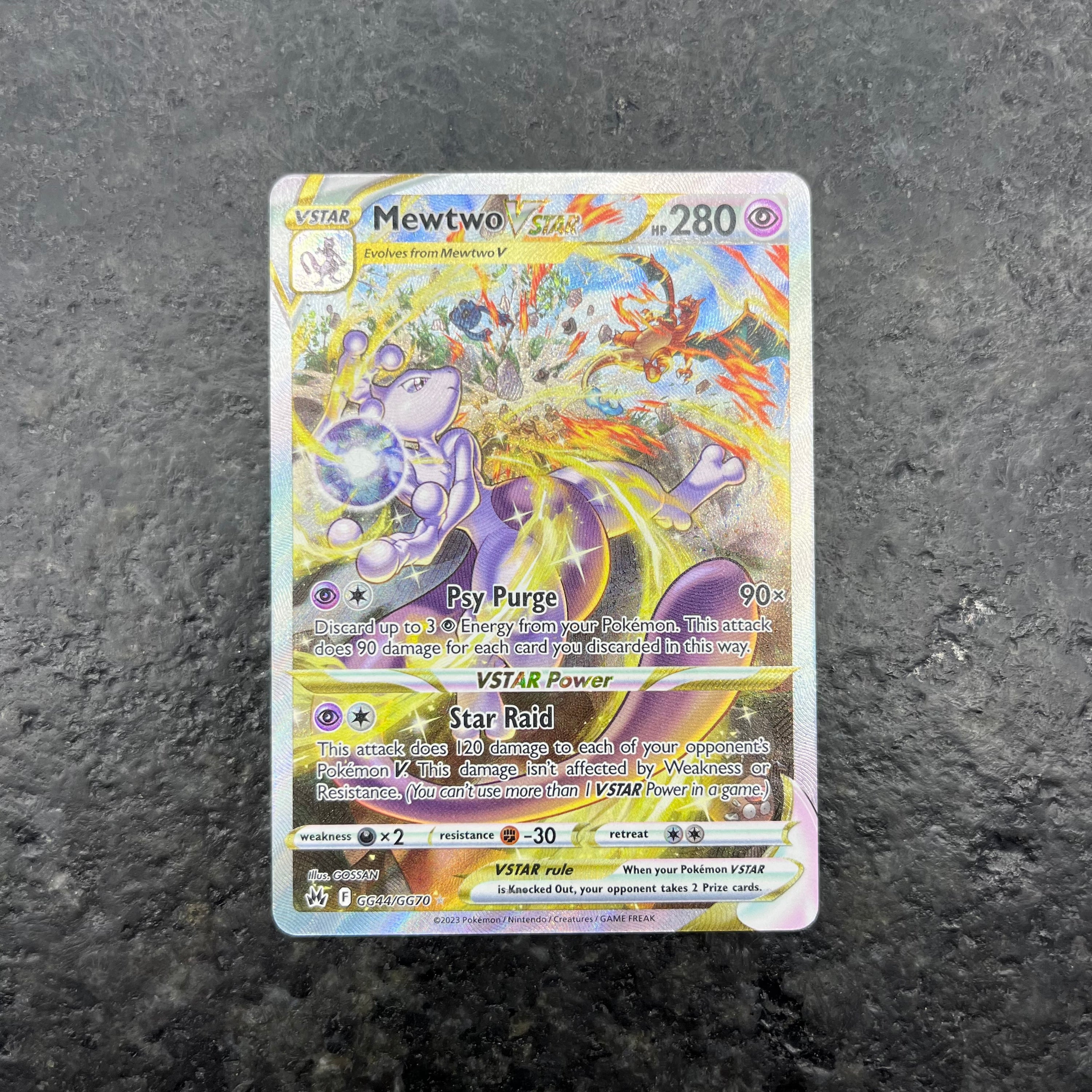 MEWTWO VSTAR ALT ART GG44/GG70 (NM)