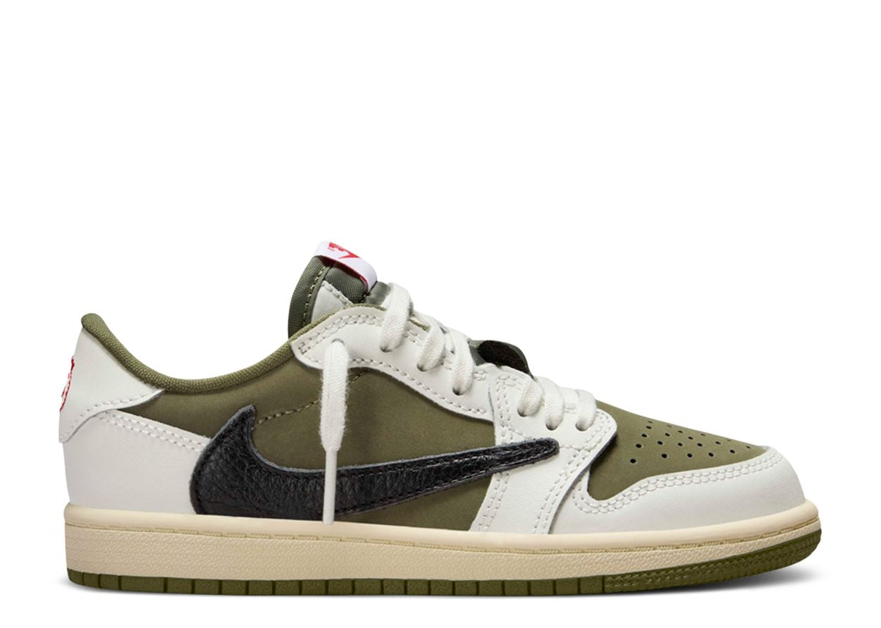 TRAVIS SCOTT X JORDAN 1 LOW “MEDIUM OLIVE” (PS)