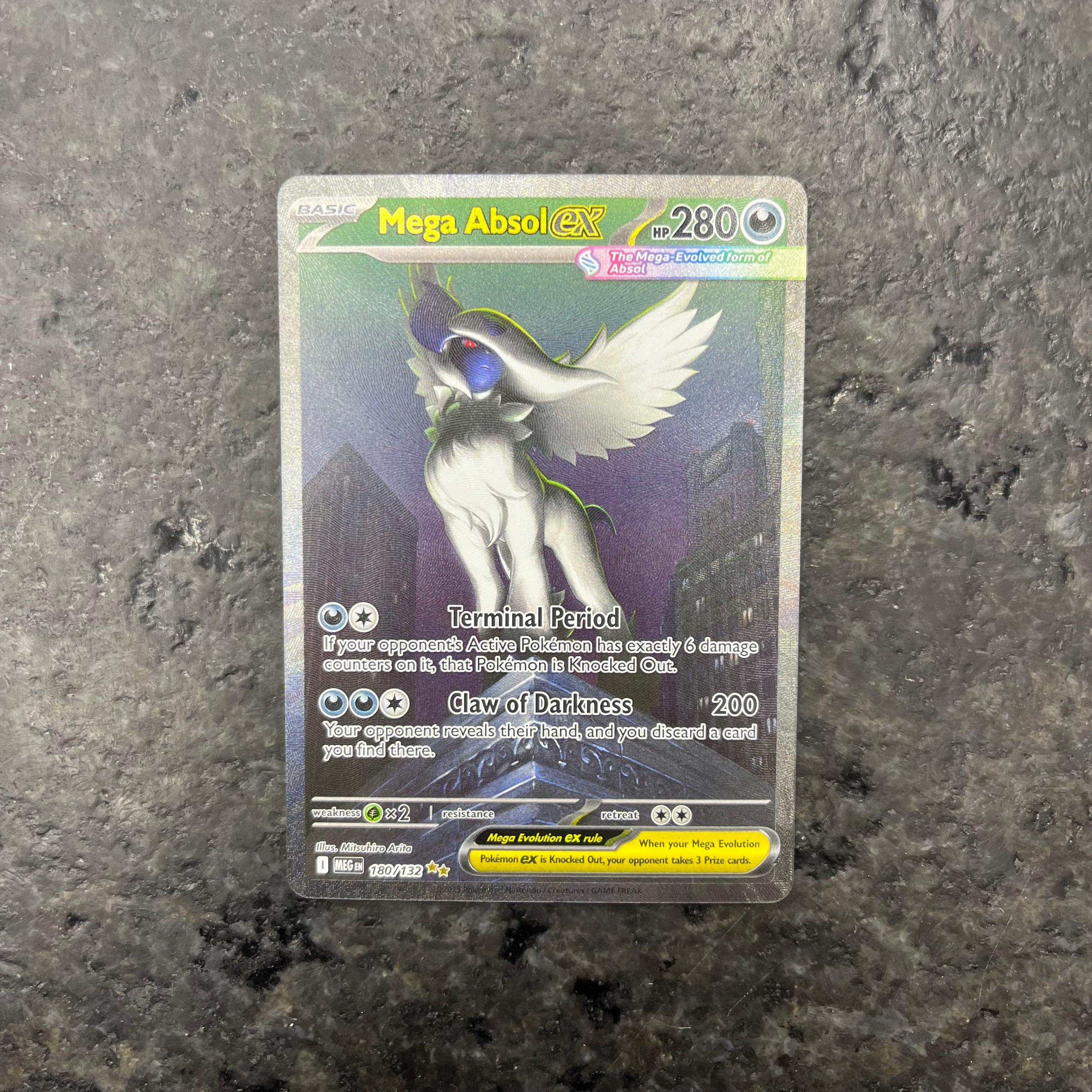 MEGA ABSOL EX MEGA EVOLUTION SIR (NM) !STEAL!