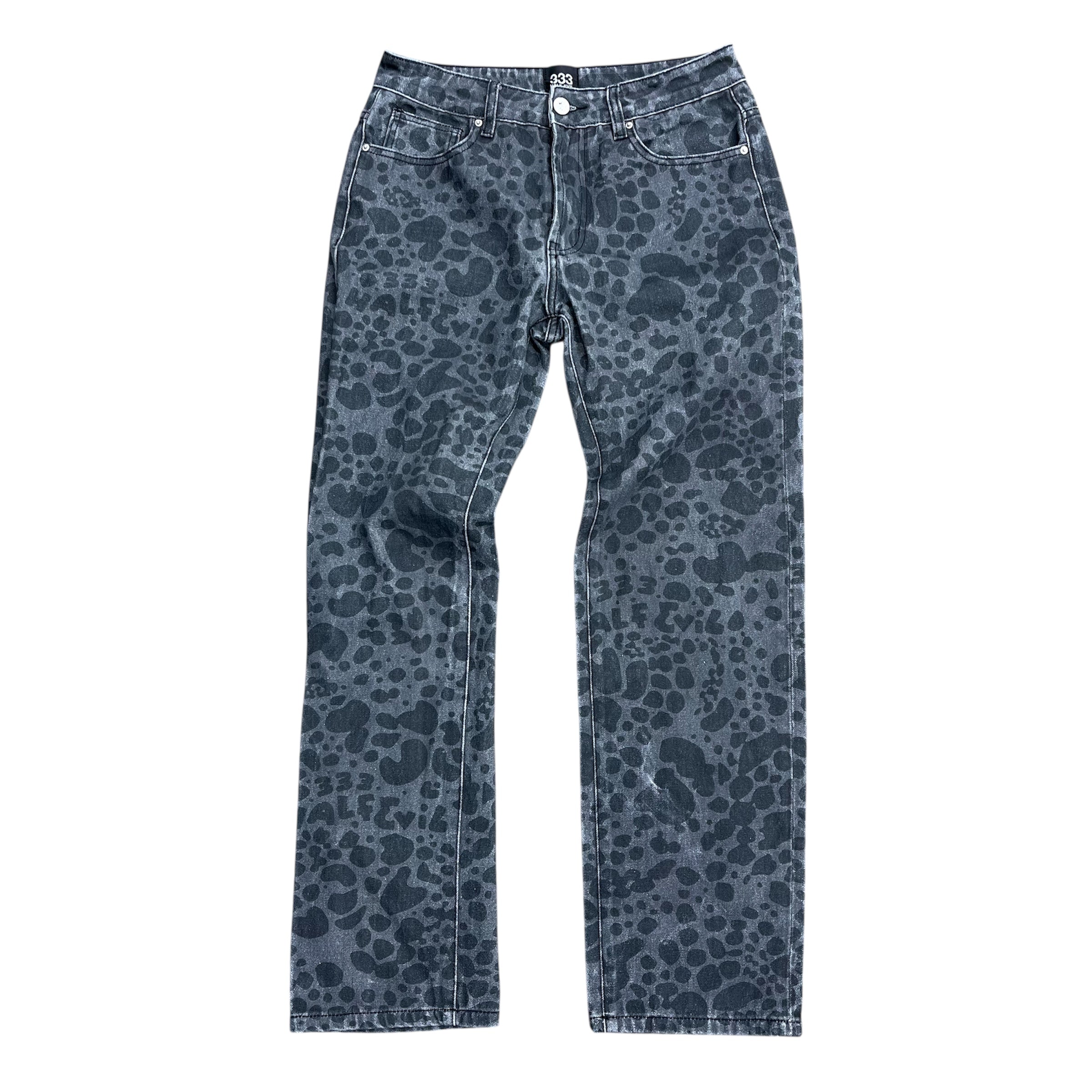 333 HALF EVIL CAMO PRINT DENIM