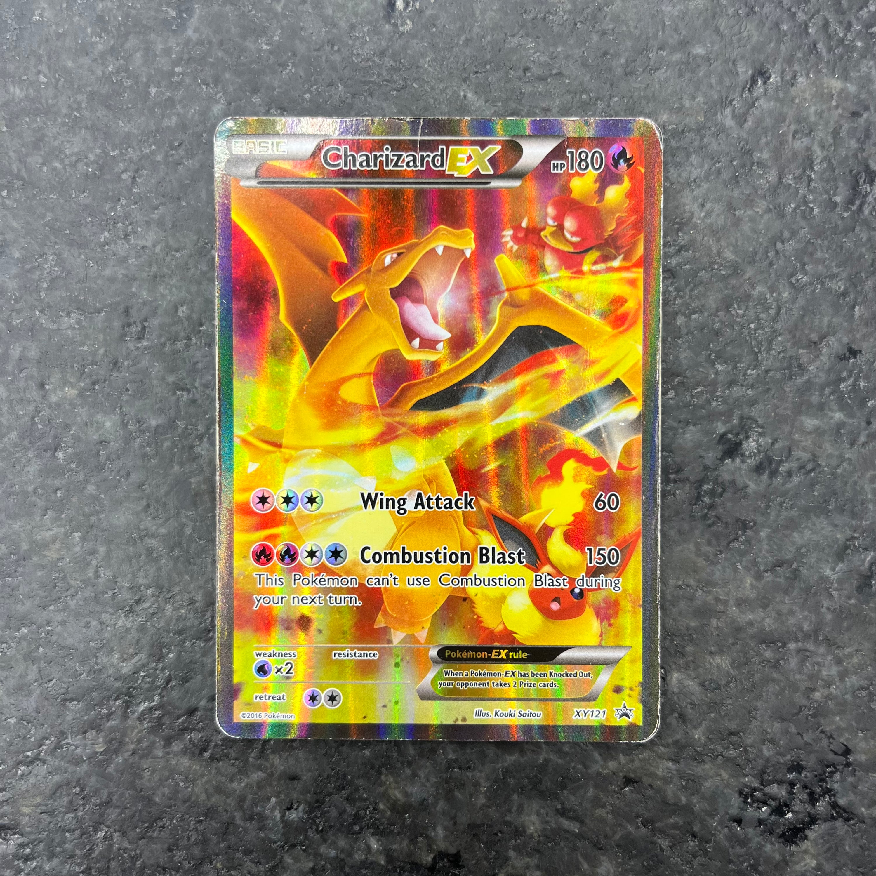 CHARIZARD EX FULL ART XY121 PROMO (HP)