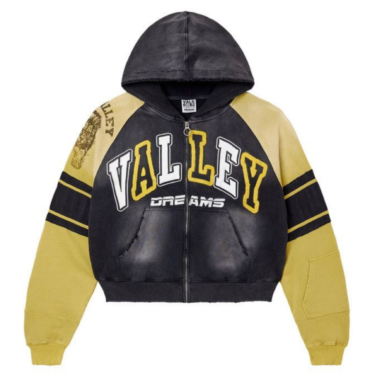 VALE FOREVER LETHAL ZIP UP “BLACK/YELLOW”