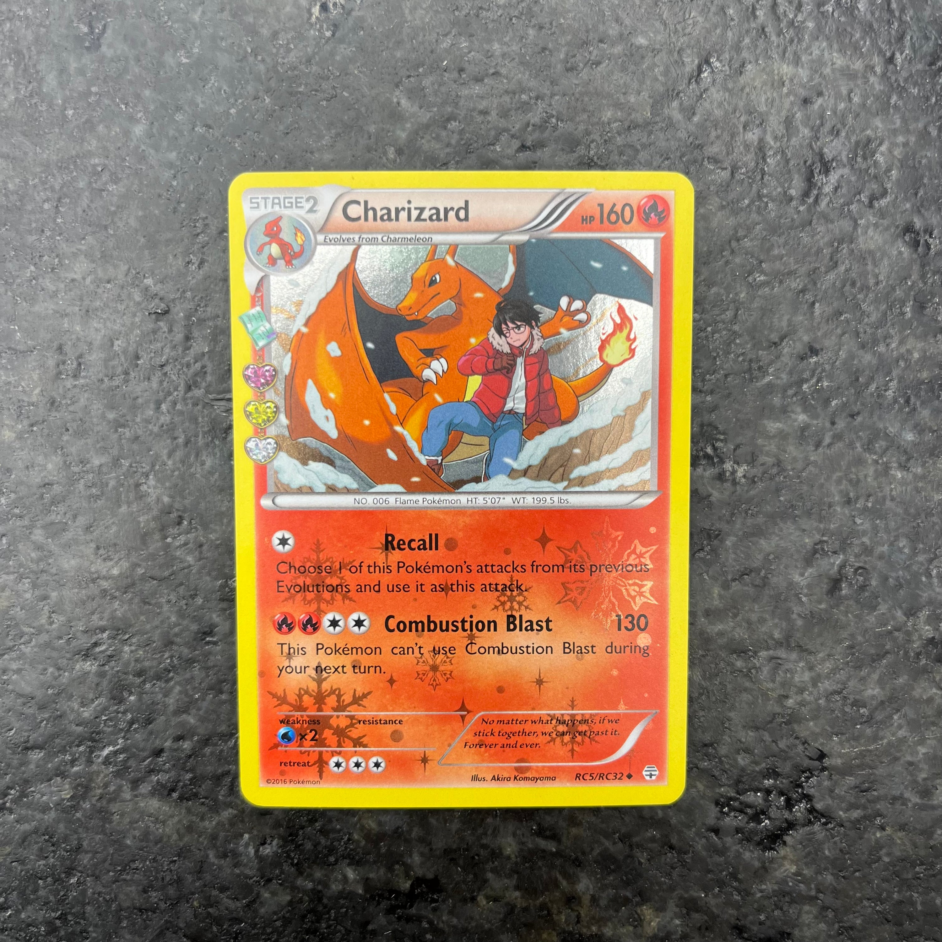 CHARIZARD RADIANT COLLECTION HOLO RC5/RC32 (VLP)