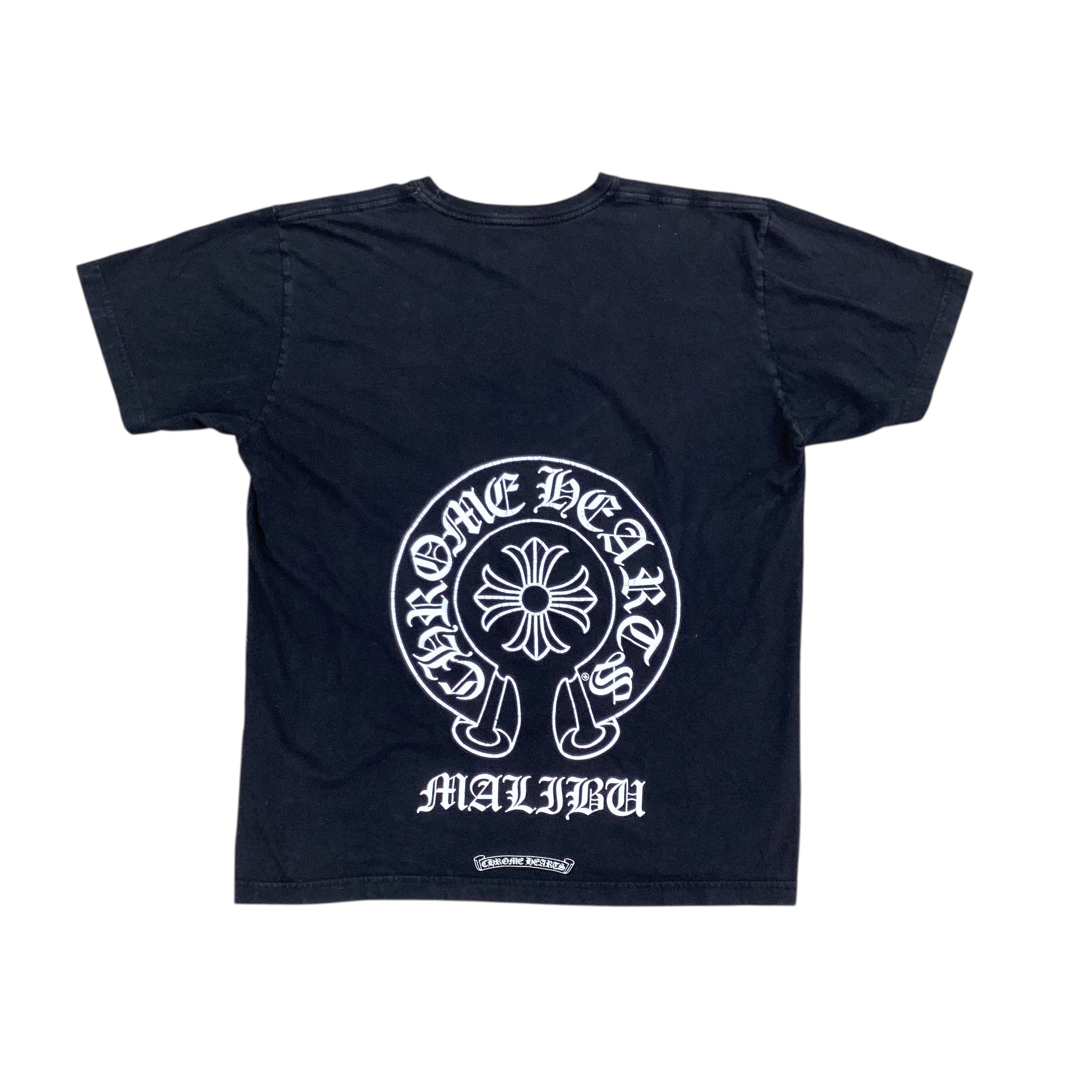 CHROME HEARTS MALIBU HORSESHOE LOGO TEE