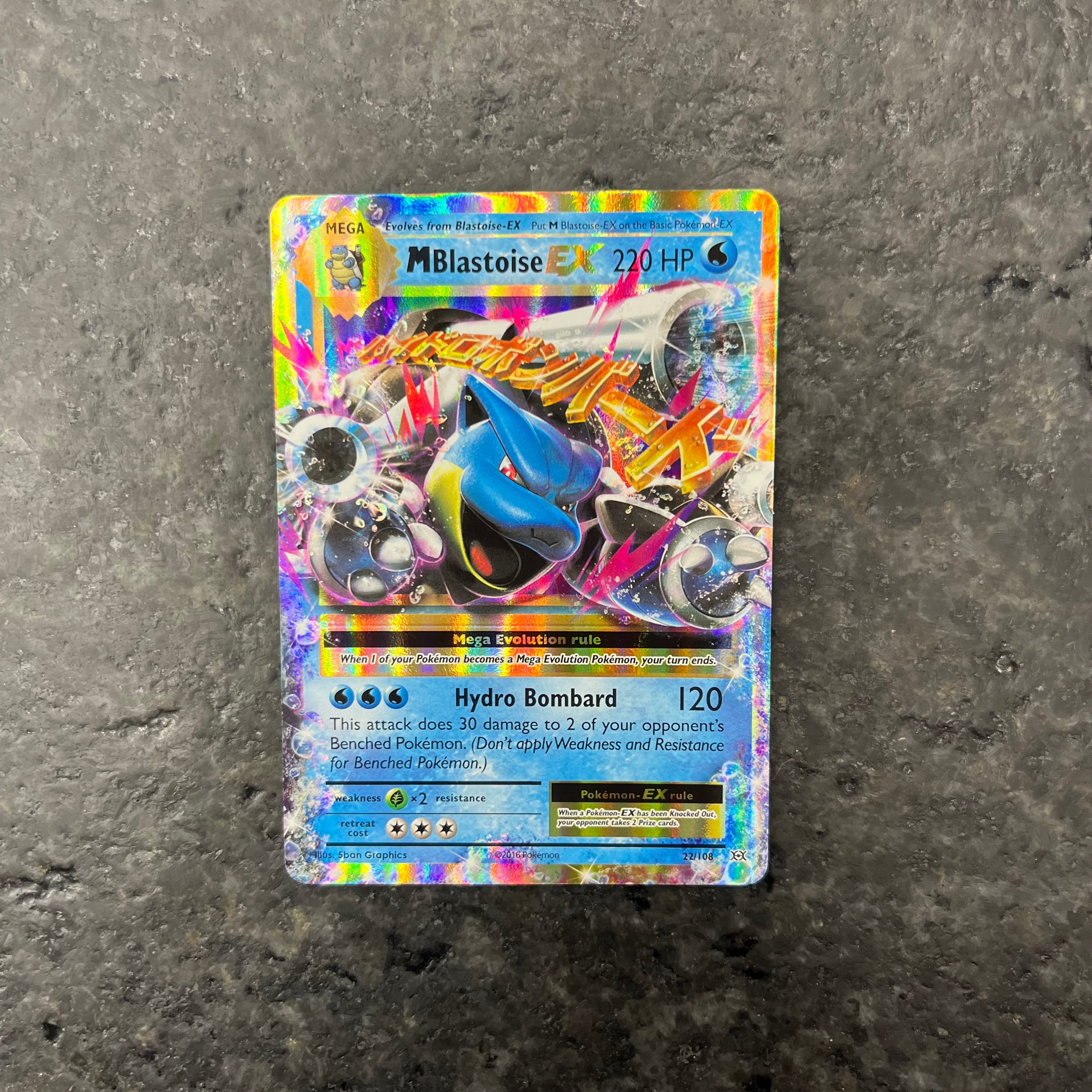 MEGA BLASTOISE EX 23/106 (NM)
