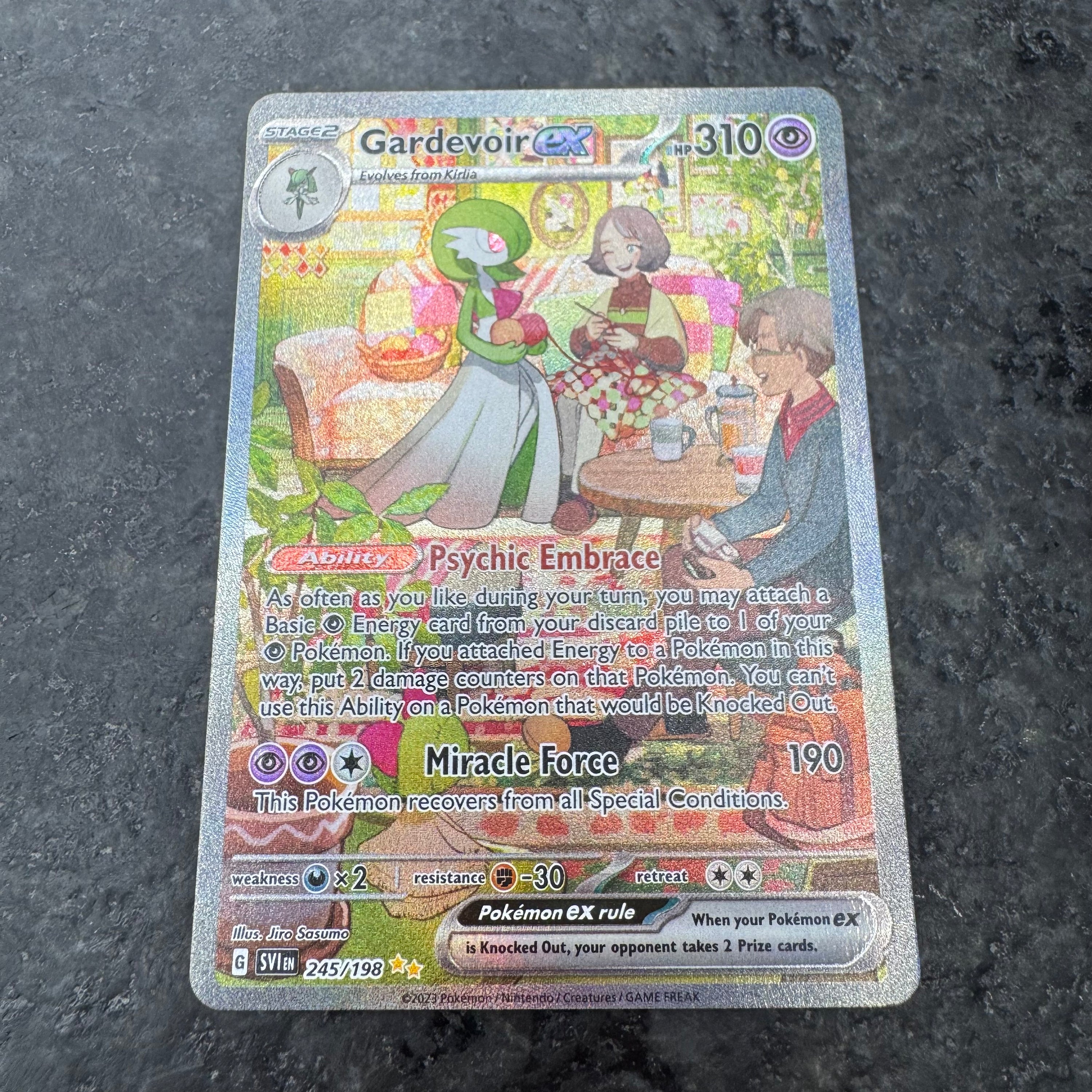 GARDEVOIR EX ILLUSTRATION RARE 245/198 (NM)