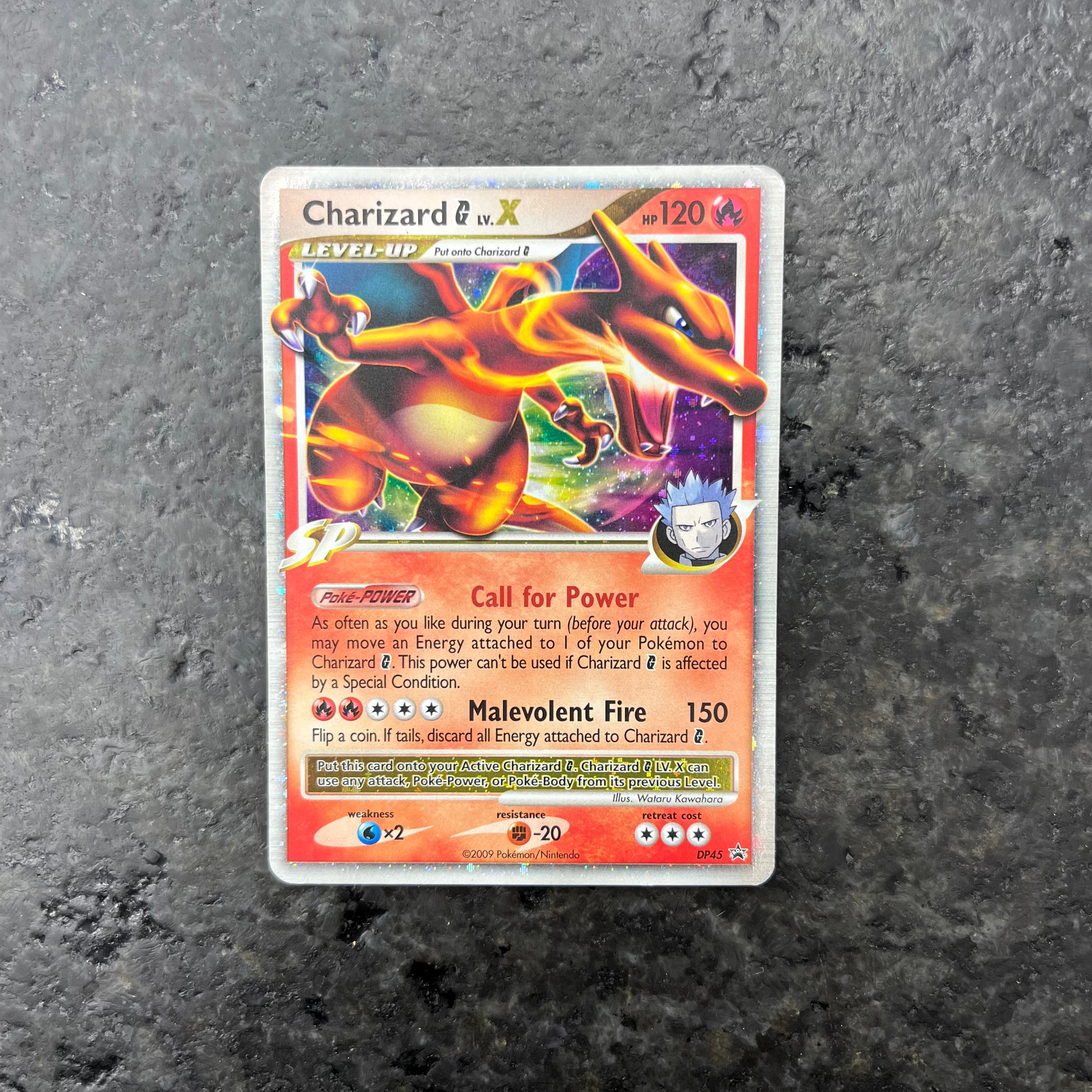 CHARIZARD LV. X DP45 PROMO (LP-MP)