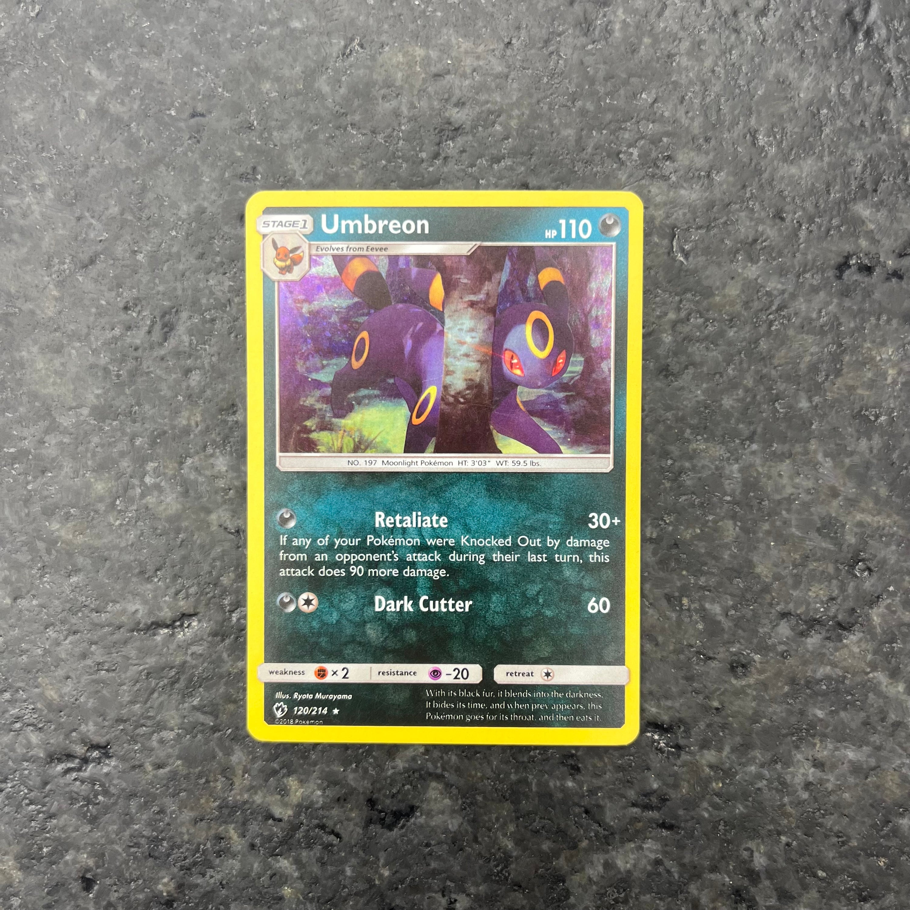UMBREON PROMO HOLO 120/214 (LP)