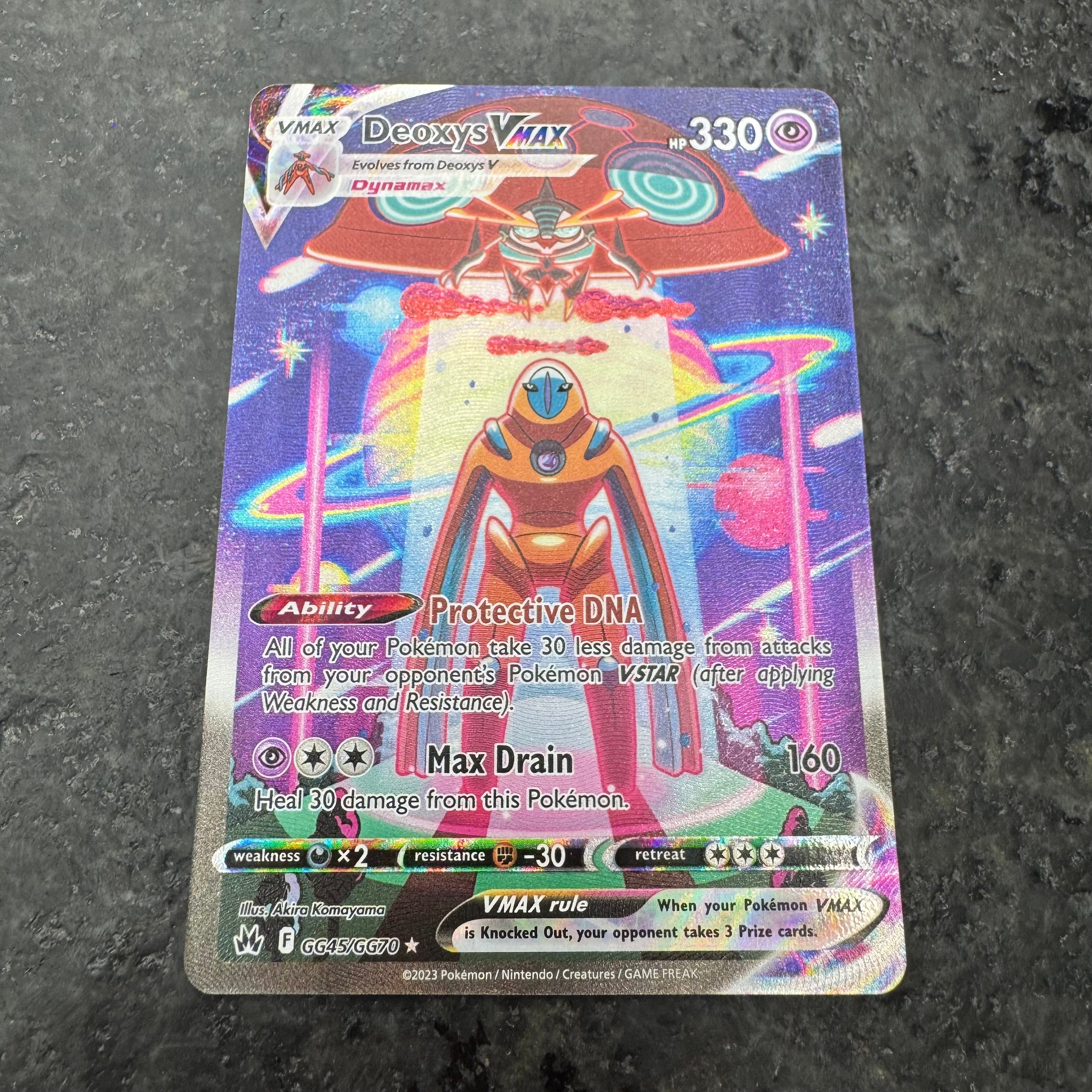 DEOXYS VMAX ALT ART GG45/GG70 (NM)