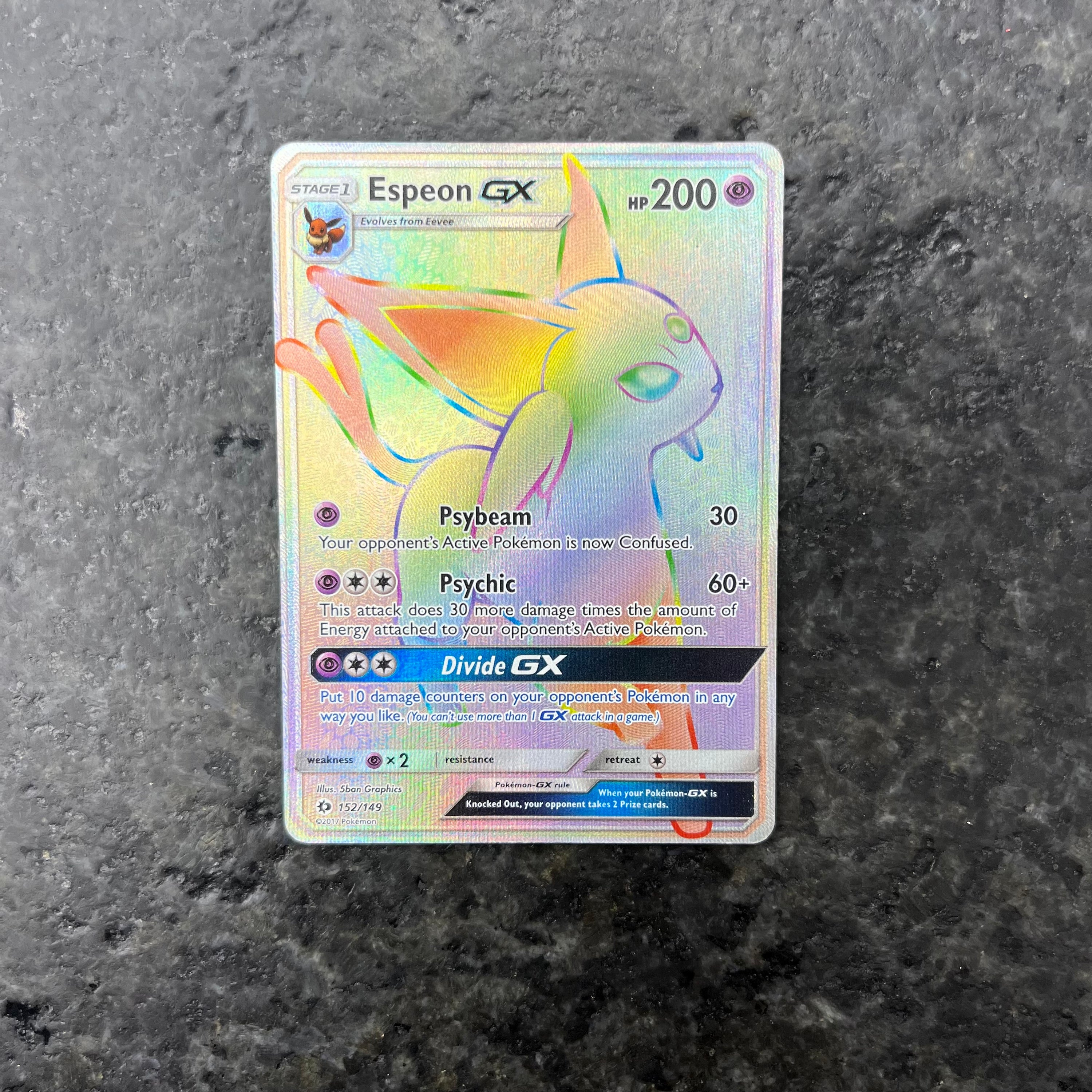ESPEON GX RAINBOW RARE 152/149 (MP)