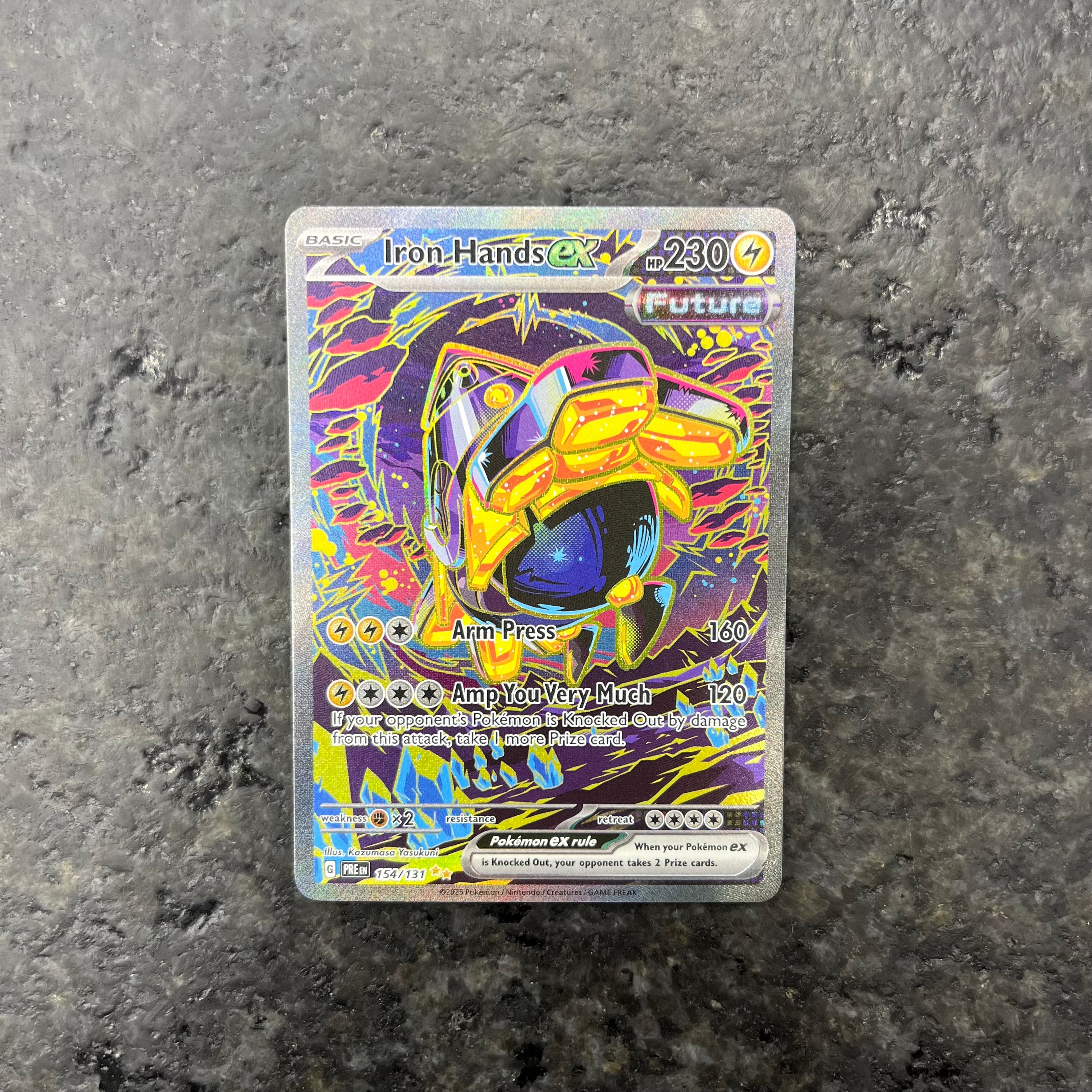 IRON HANDS EX PRISMATIC EVOLUTIONS SIR 154/131 (NM)