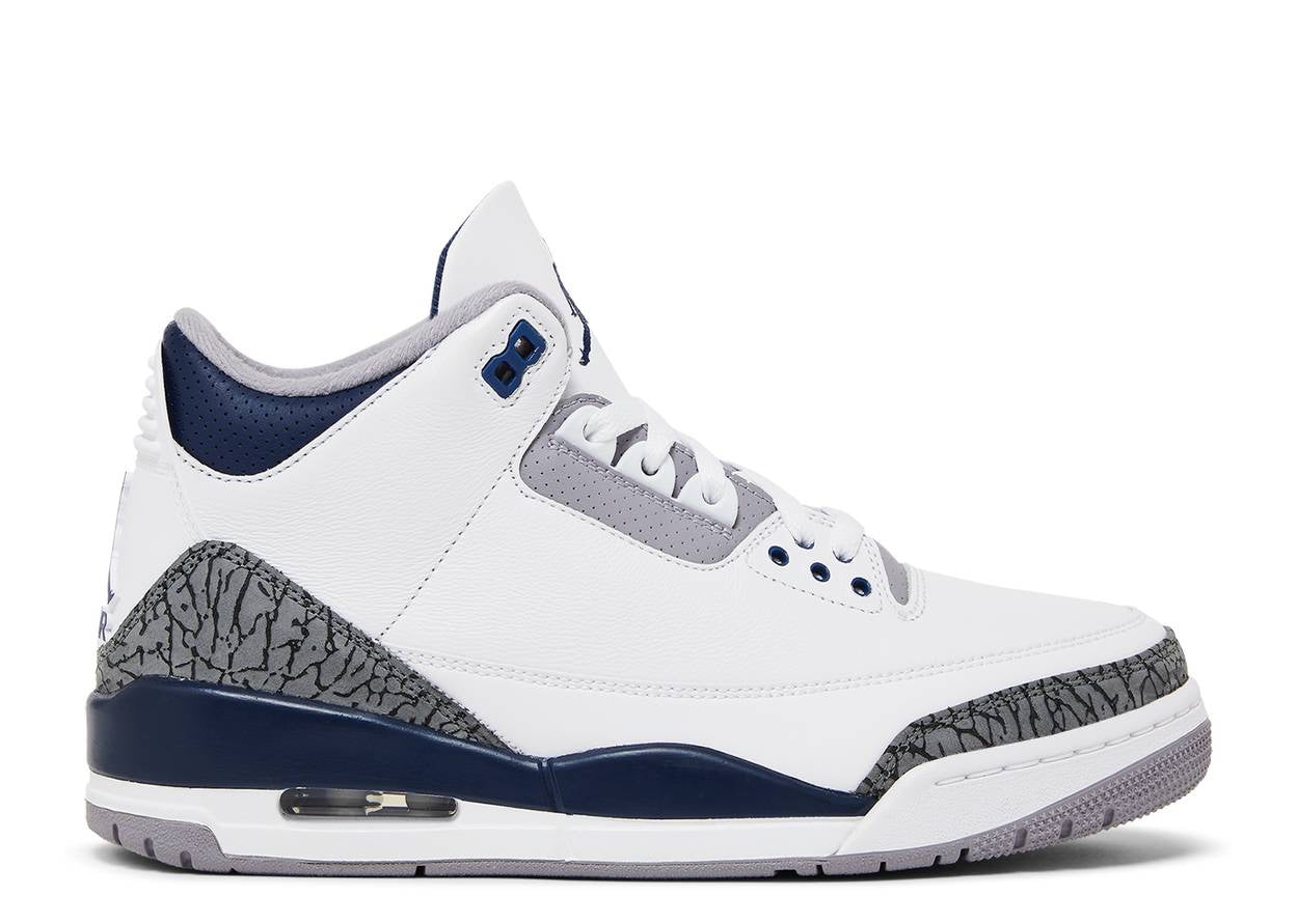 AIR JORDAN 3 RETRO “MIDNIGHT NAVY”