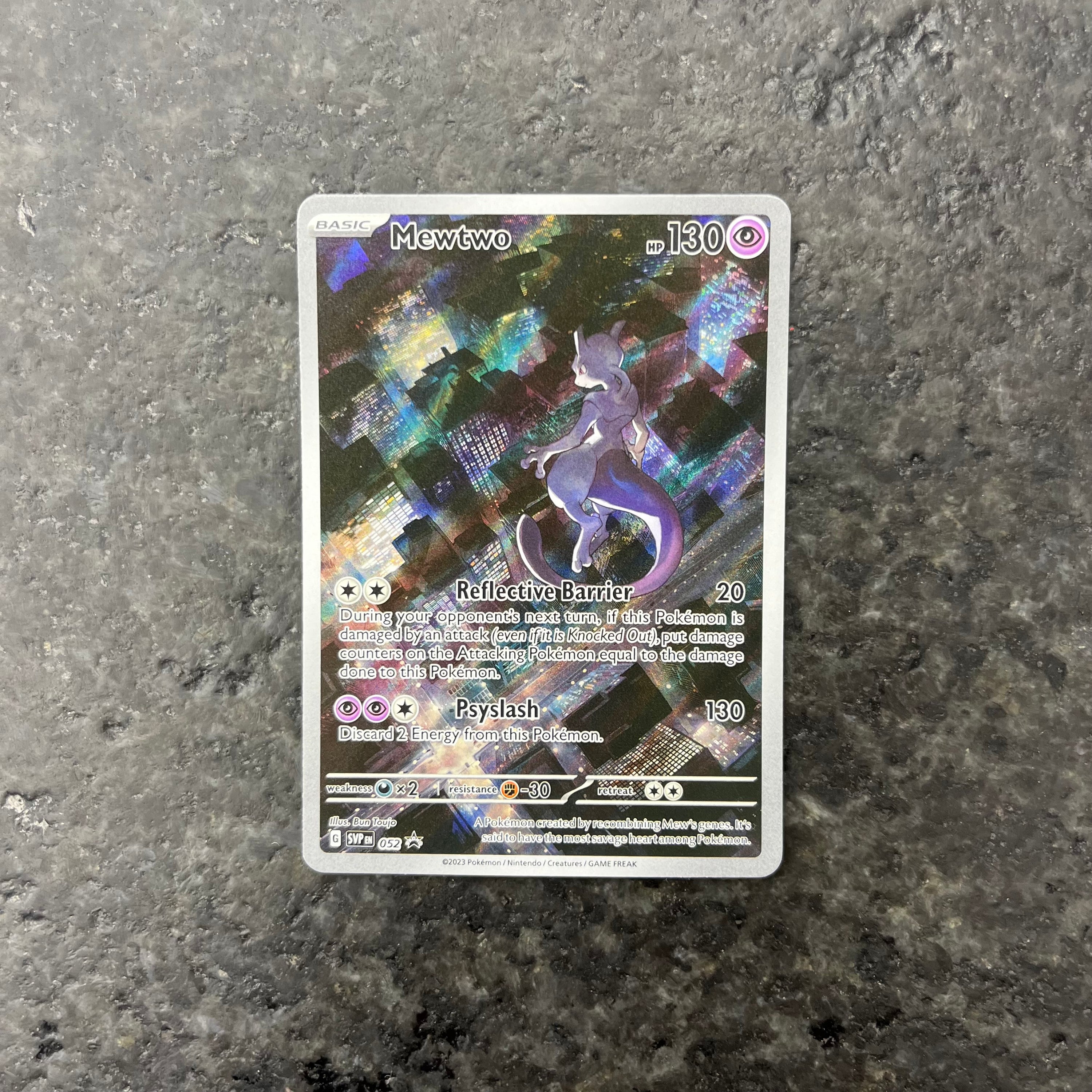 MEWTWO 151 ALT ART 052 PROMO
