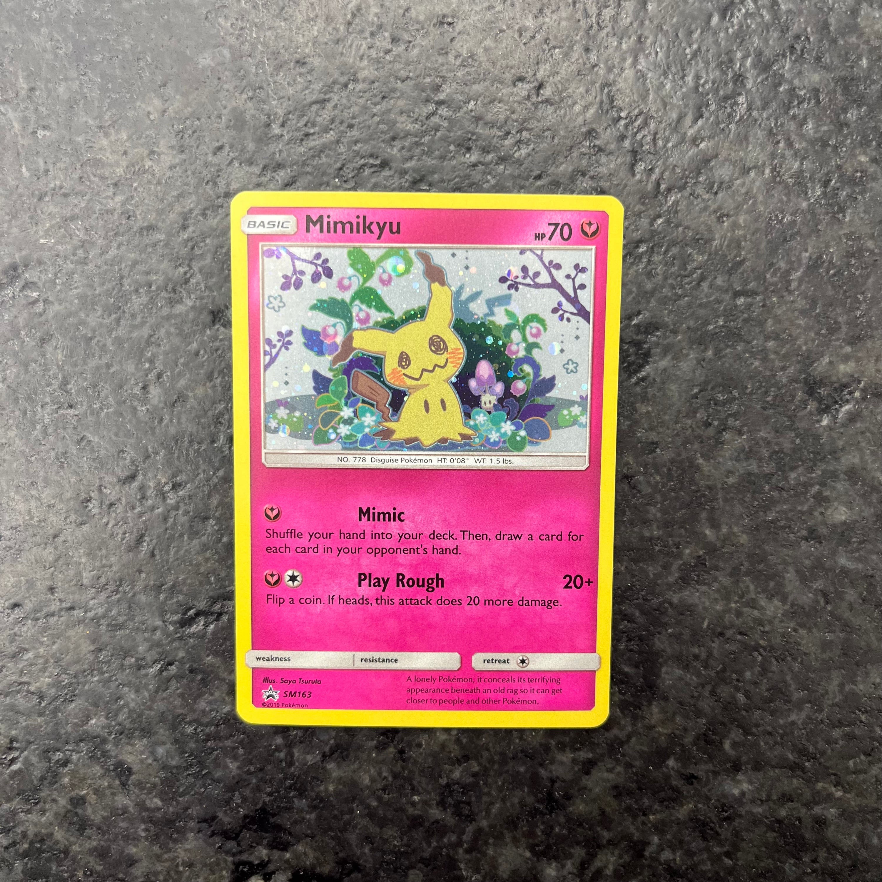 MIMIKYU TEAM UP SUN & MOON 163 PROMO (NM)