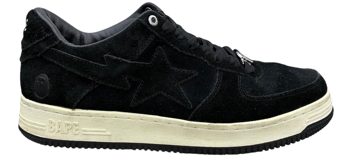 BAPE BAPESTA “BLACK SUEDE”
