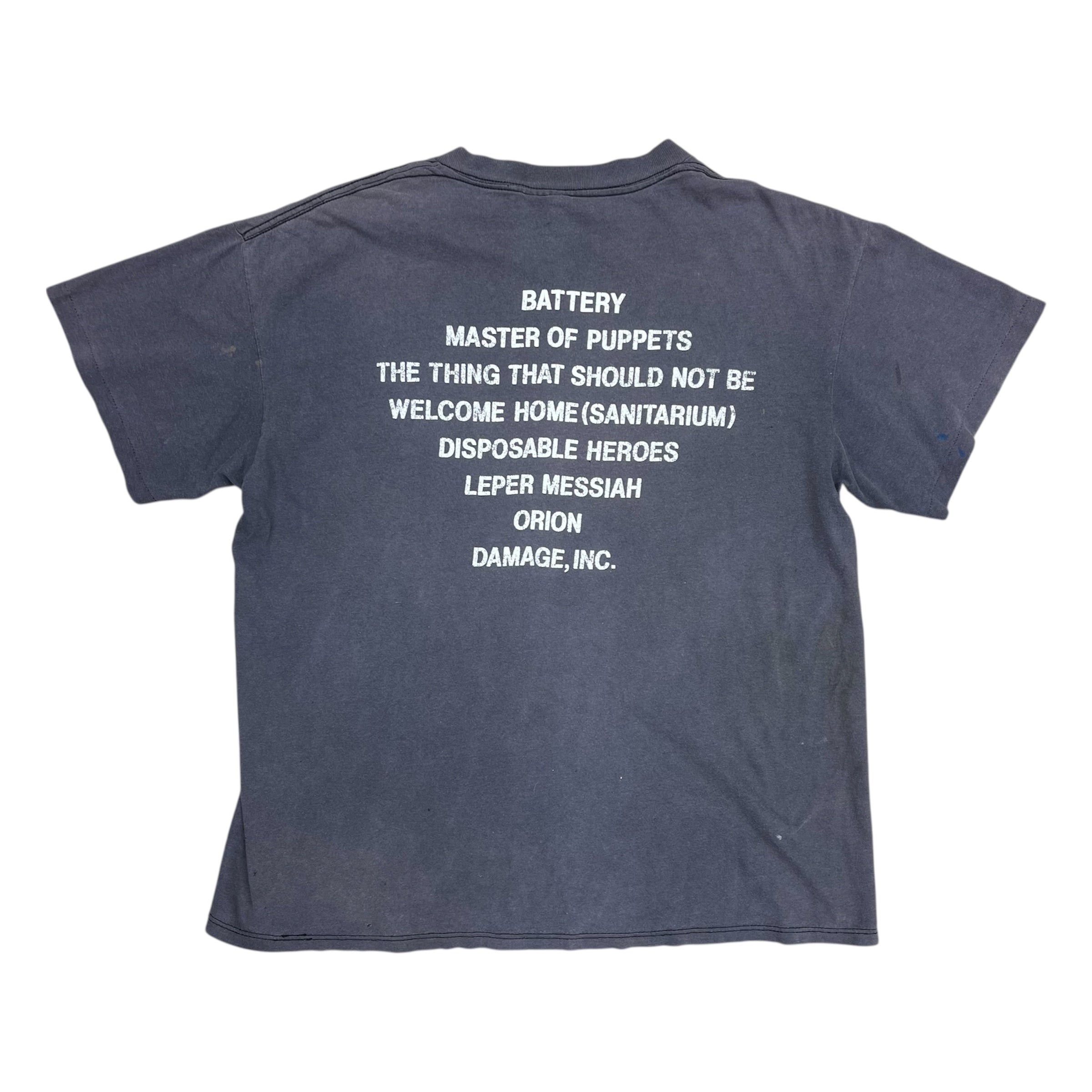 80S METALLICA MASTER OF PUPPETS TEE