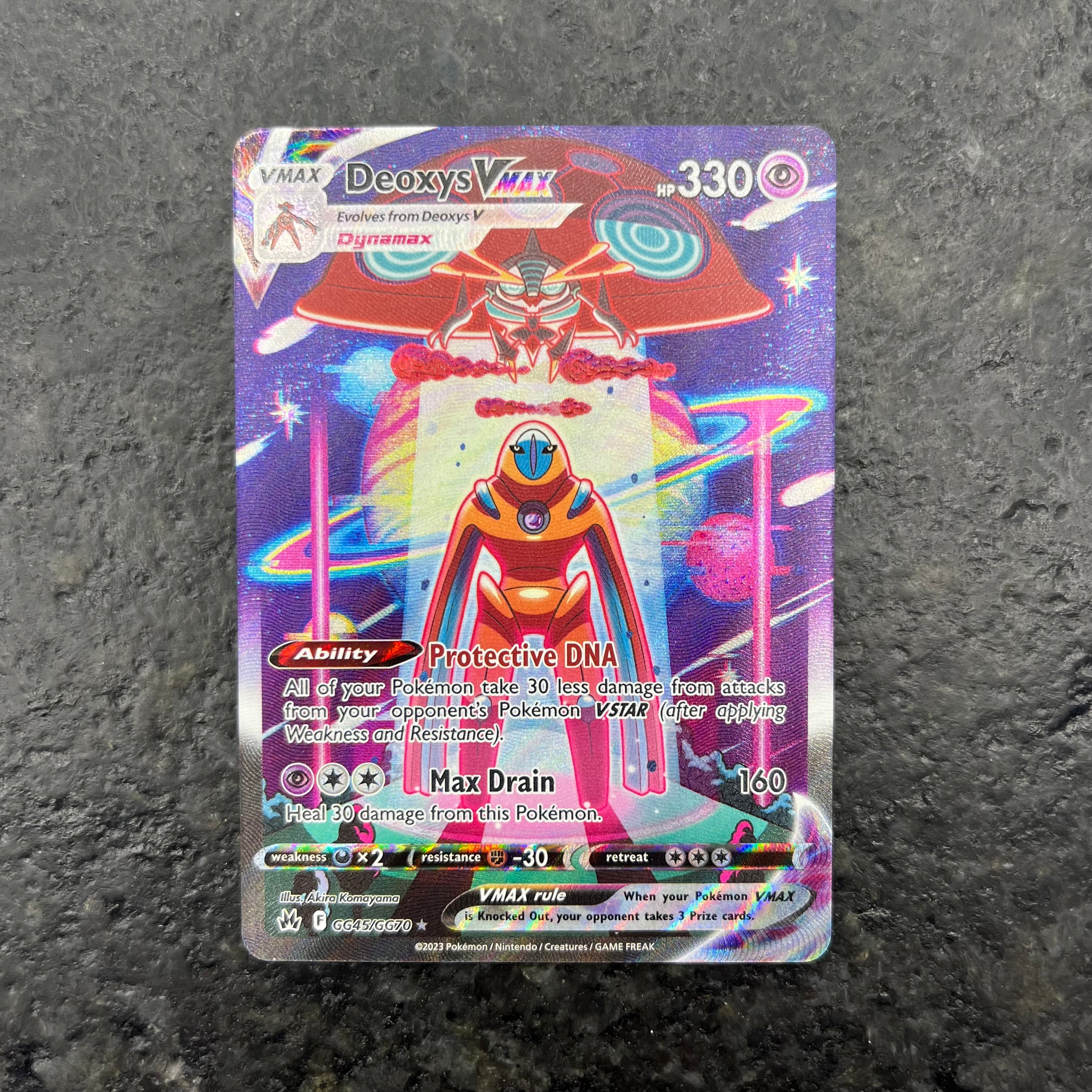 DEOXYS VMAX ALT ART GG45/GG70 (NM)