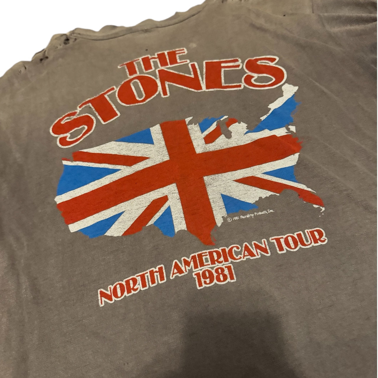 1981 ROLLING STONES TOUR TEE