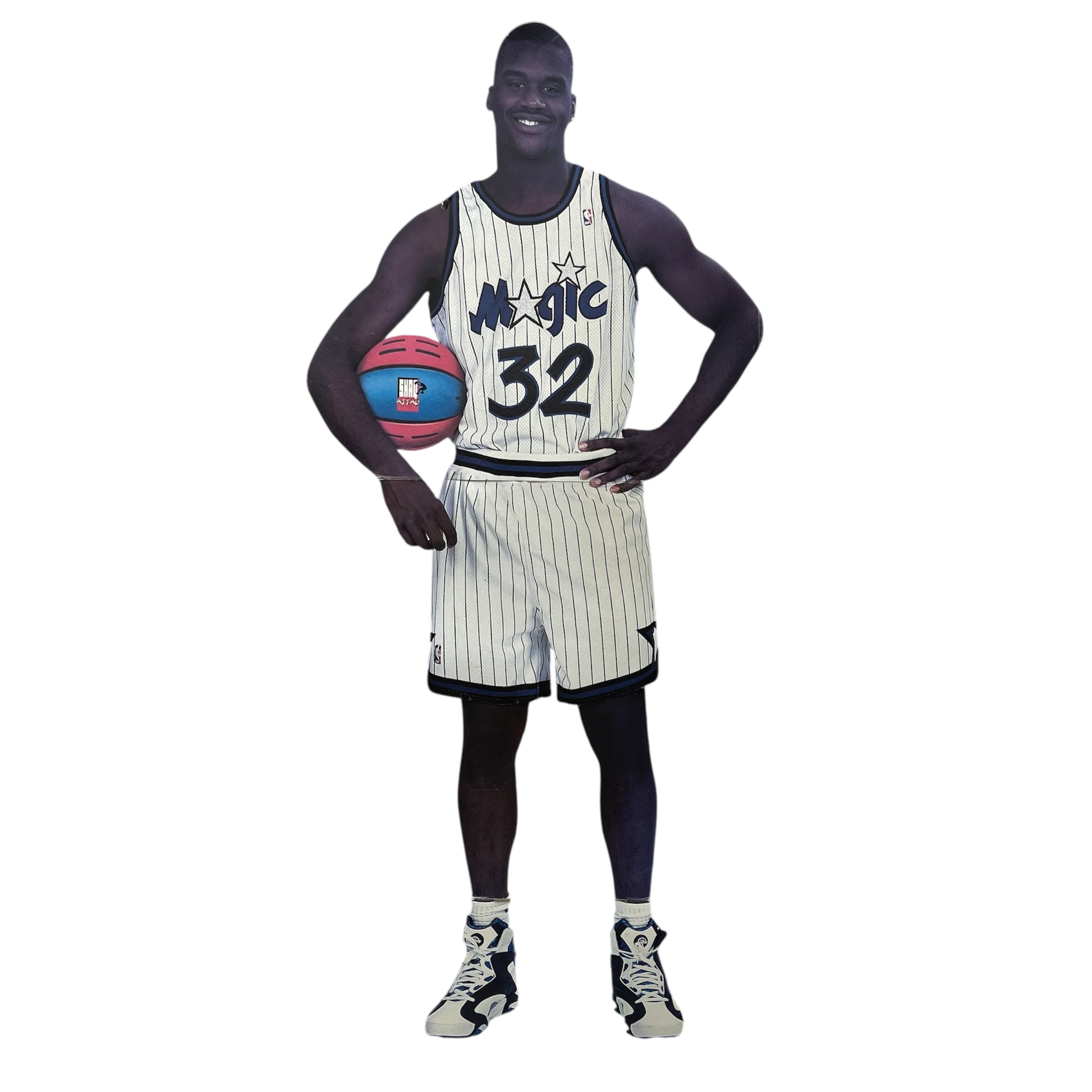 90S SHAQUILLE O’NEAL LIFE SIZE CARDBOARD CUT OUT