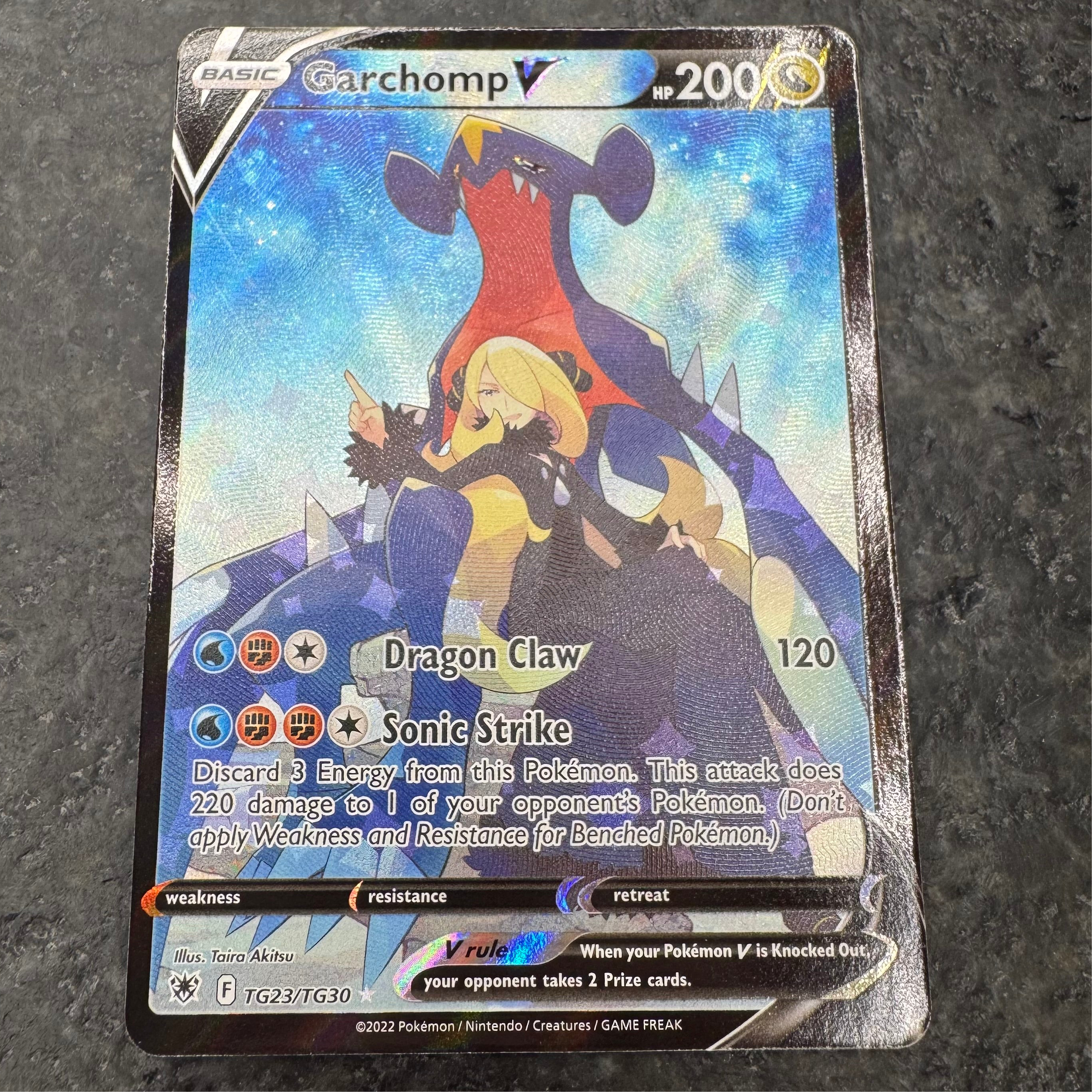 GARCHOMP V TRAINER GALLERY TG23/TG30 (NM)
