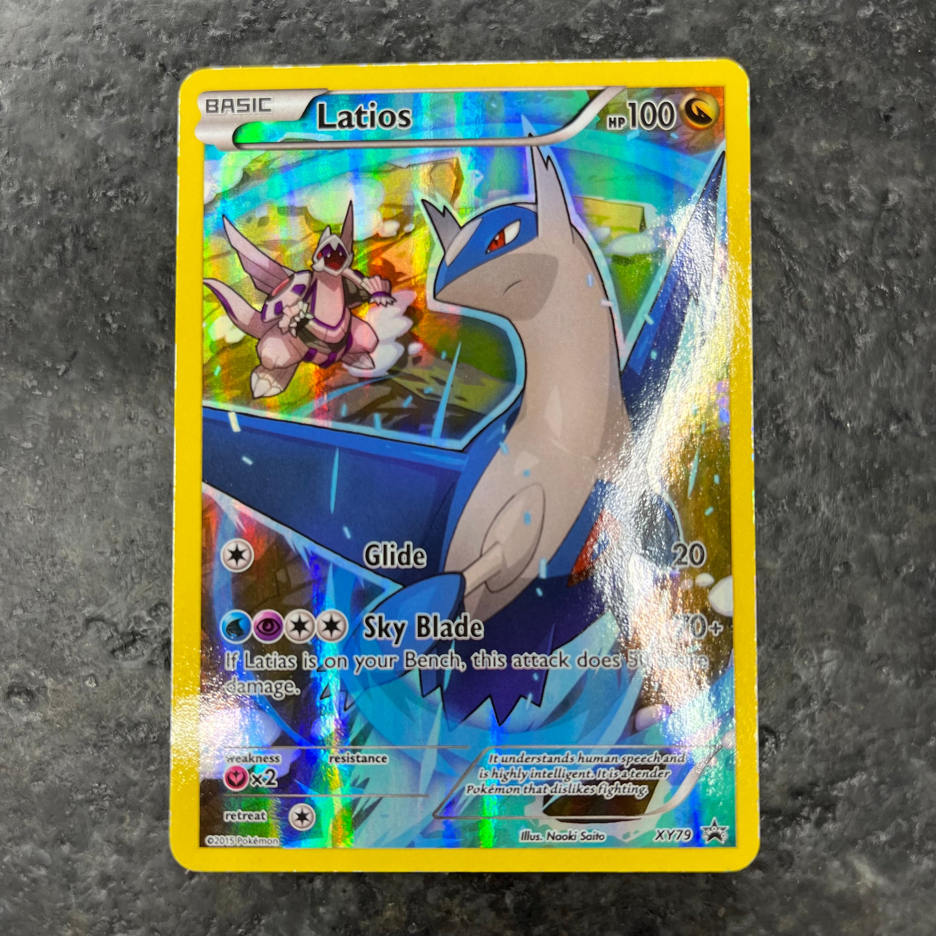 LATIOS FULL ART PROMO XY79 (LP)