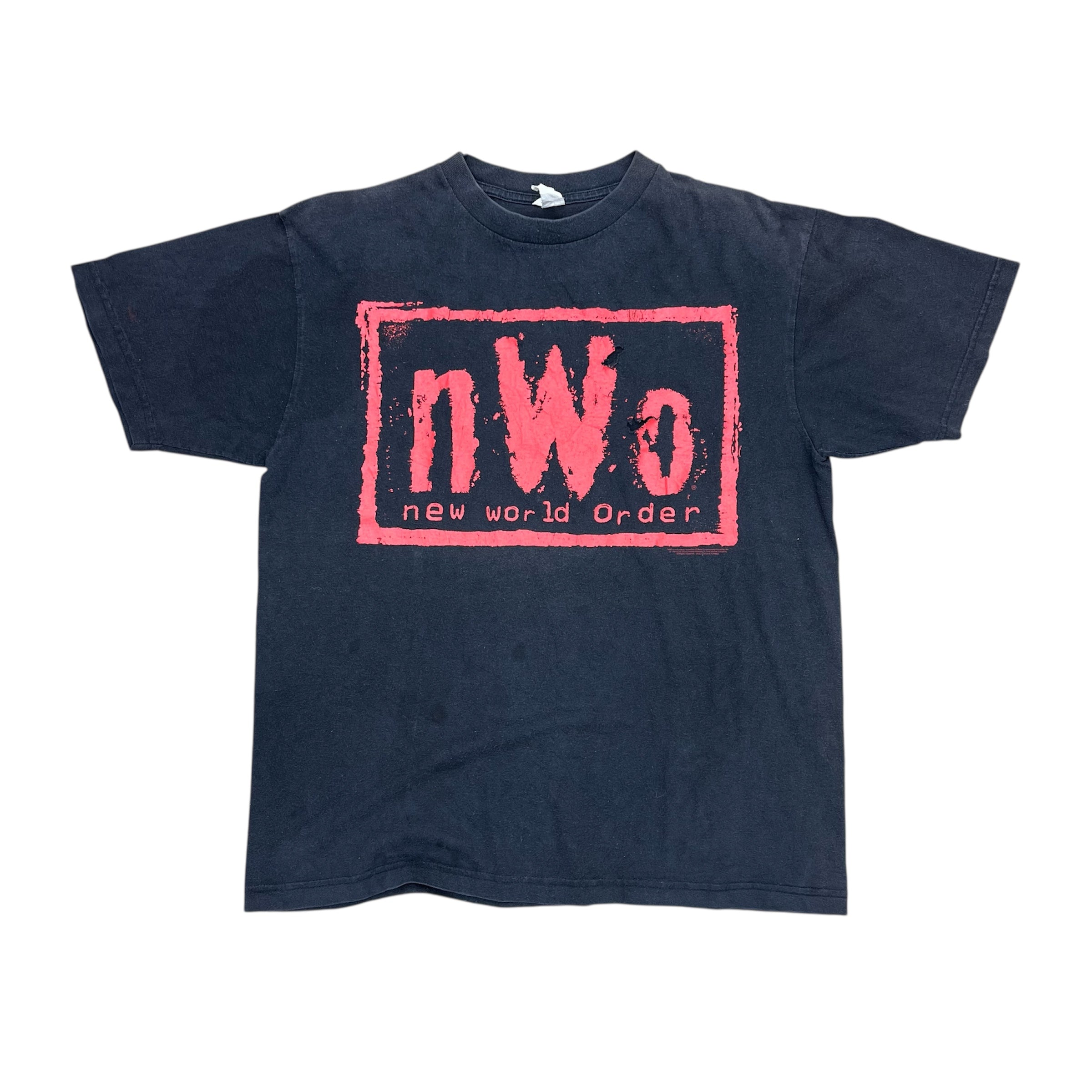 VINTAGE NEW WORLD ORDER DISTRESSED TEE