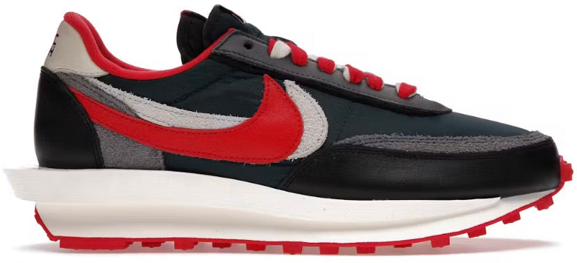 NIKE LD WAFFLE X SACAI X UNDERCOVER “MIDNIGHT SPRUCE UNIVERSITY RED”